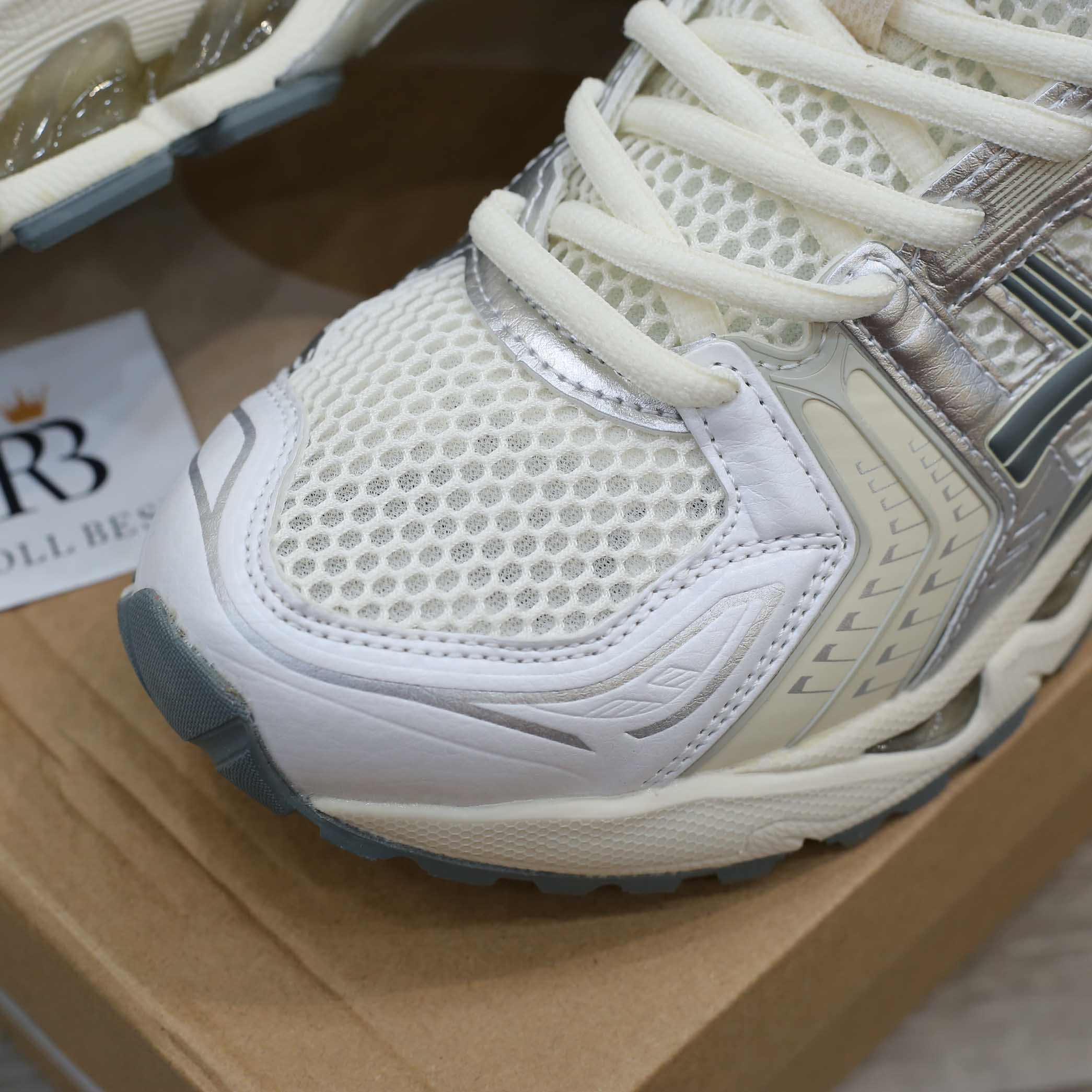 Giày Asics Gel-Kayano 14 Birch Dark Pewter Best Quality