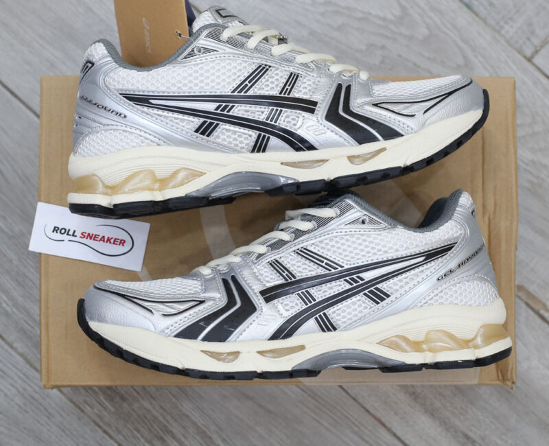Giày Asics Gel-Kayano 14 Silver Black Best Quality