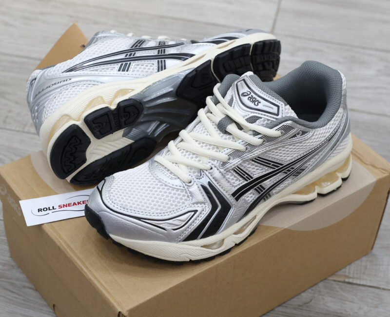 Giày Asics Gel-Kayano 14 Silver Black Best Quality