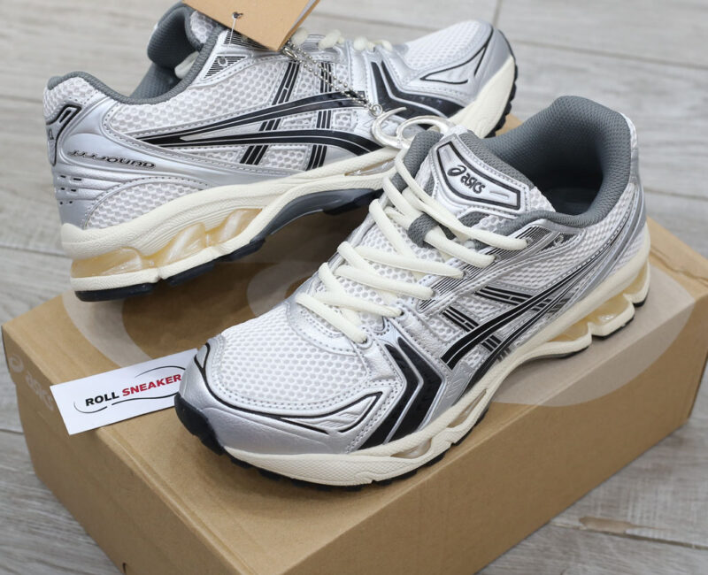 Giày Asics Gel-Kayano 14 Silver Black Best Quality