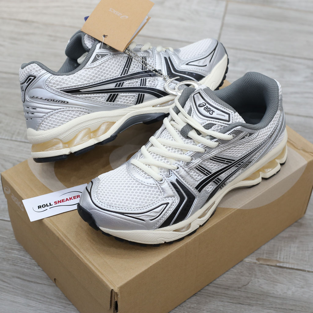Giày Asics Gel-Kayano 14 Silver Black Best Quality