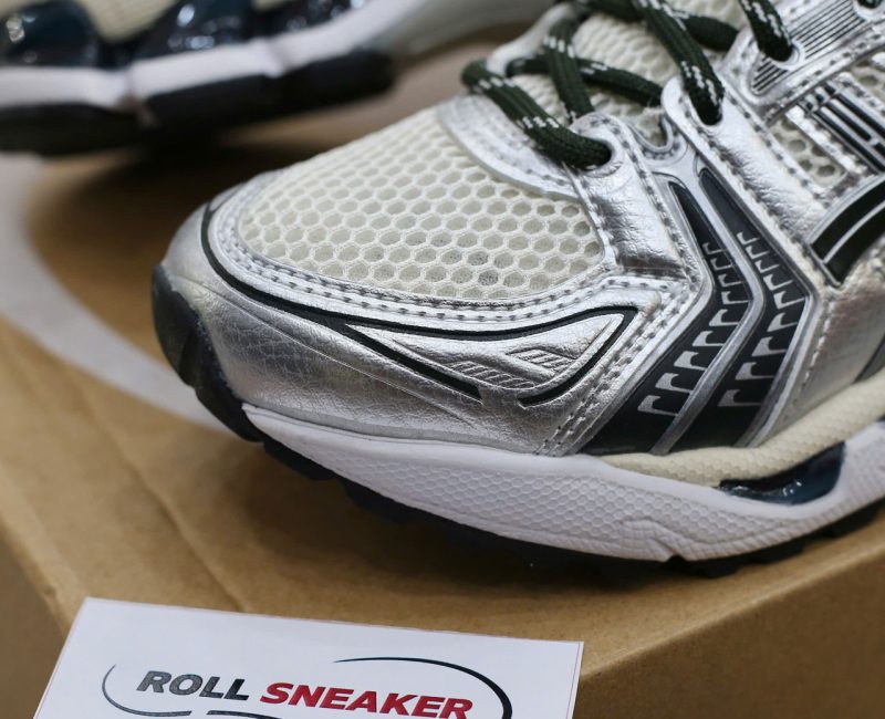 Giày Asics x Kith Gel-Kayano 14 Cream Scarab Best Quality