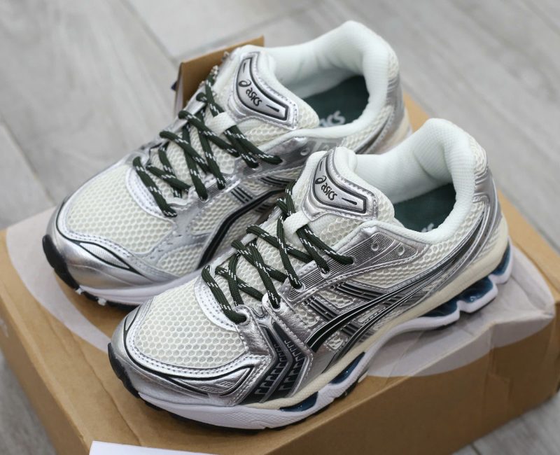 Giày Asics x Kith Gel-Kayano 14 Cream Scarab Best Quality