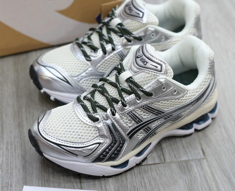Giày Asics x Kith Gel-Kayano 14 Cream Scarab Best Quality