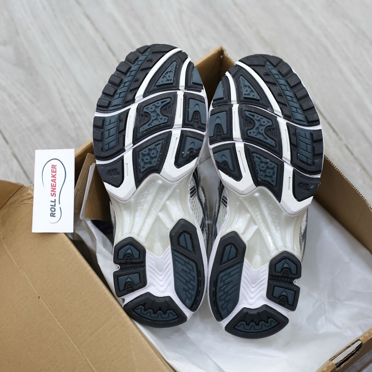 Giày Asics x Kith Gel-Kayano 14 Cream Scarab Best Quality