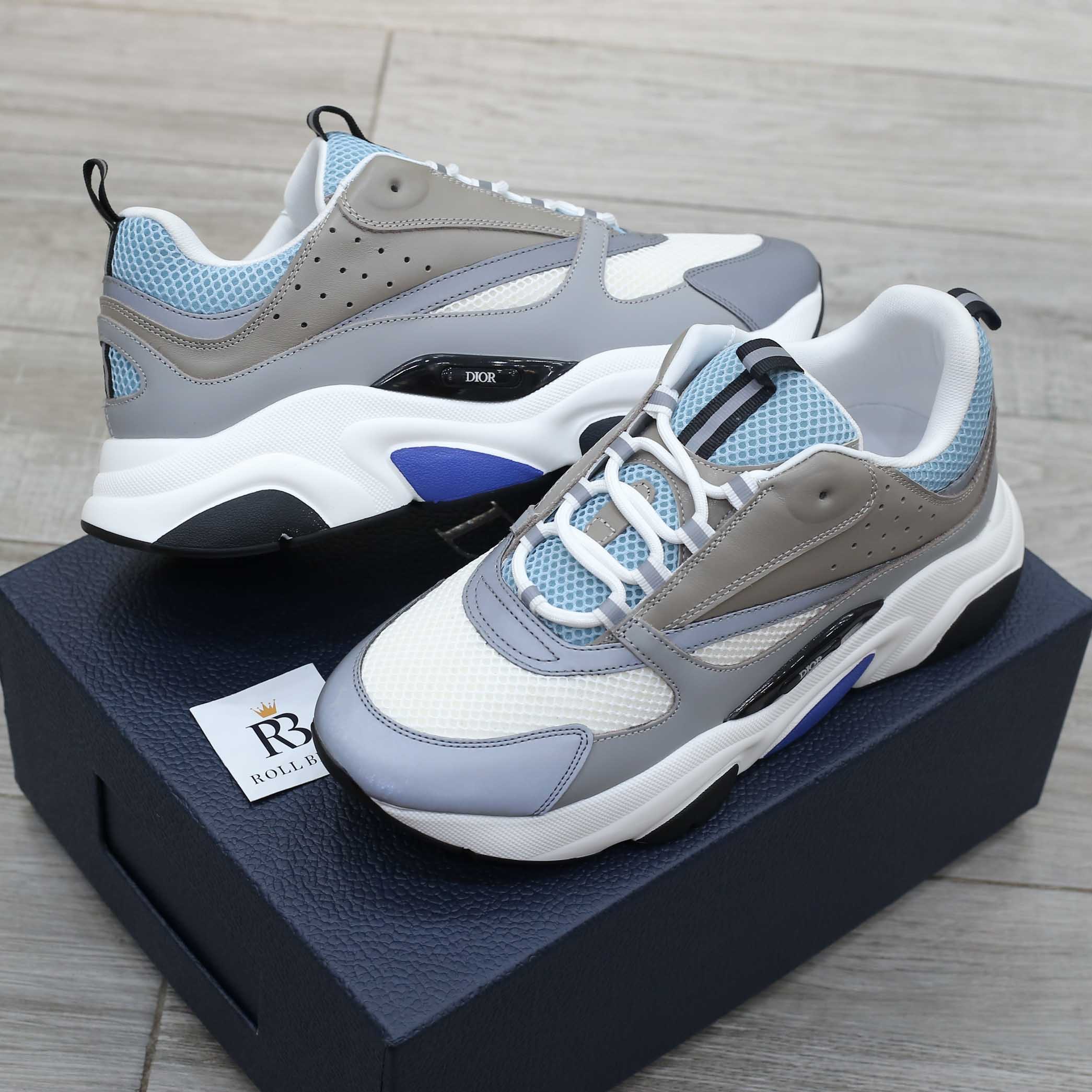 Giày Dior B22 'White Blue' Best Quality