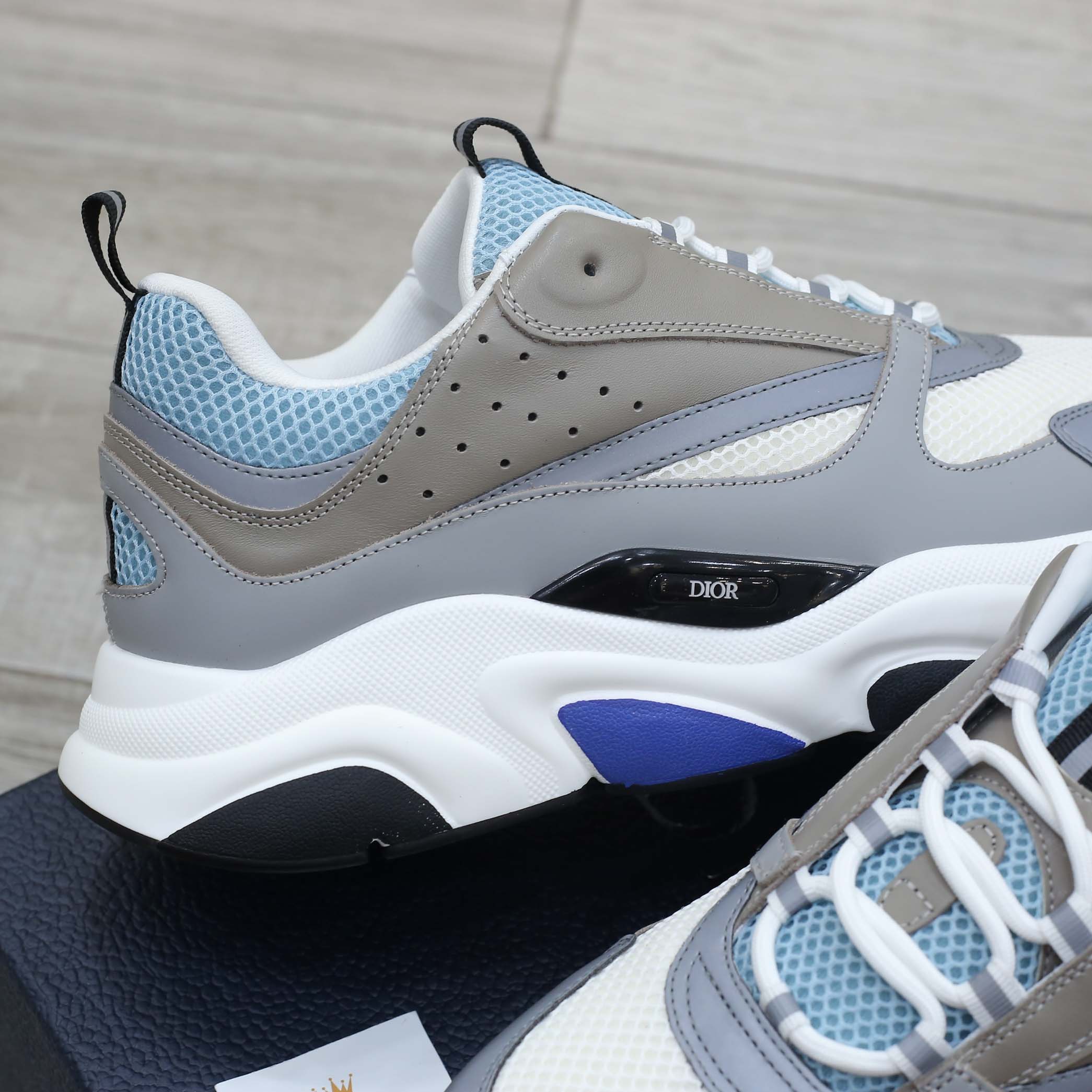 Giày Dior B22 'White Blue' Best Quality