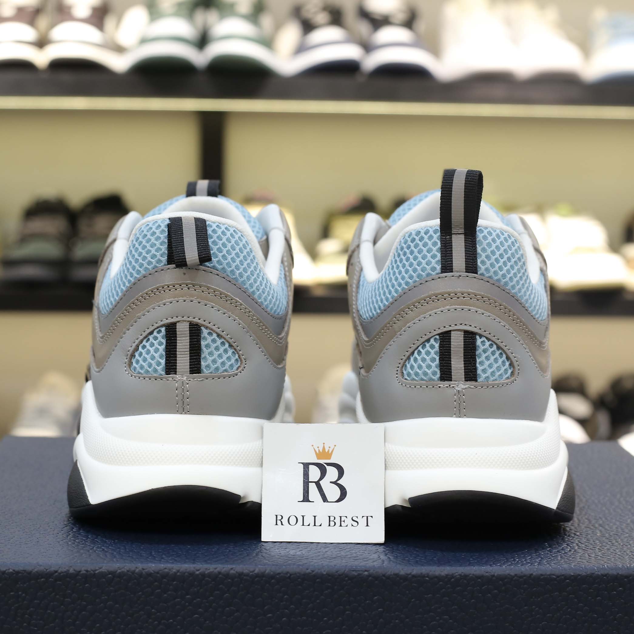 Giày Dior B22 'White Blue' Best Quality