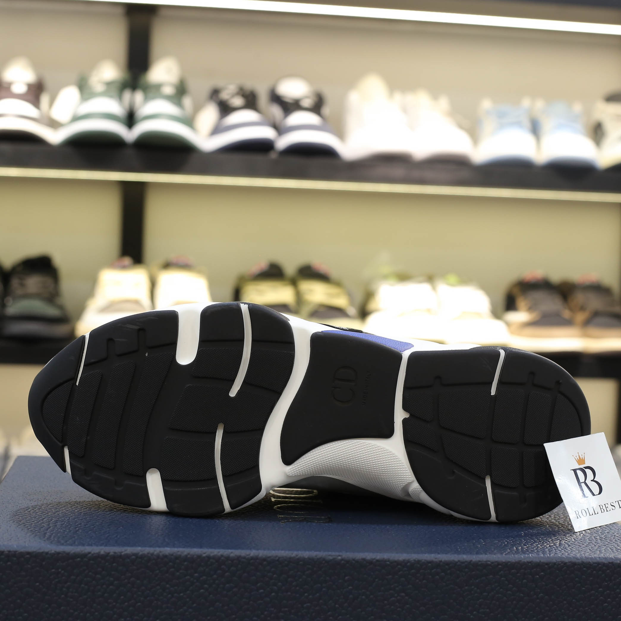 Giày Dior B22 'White Blue' Best Quality