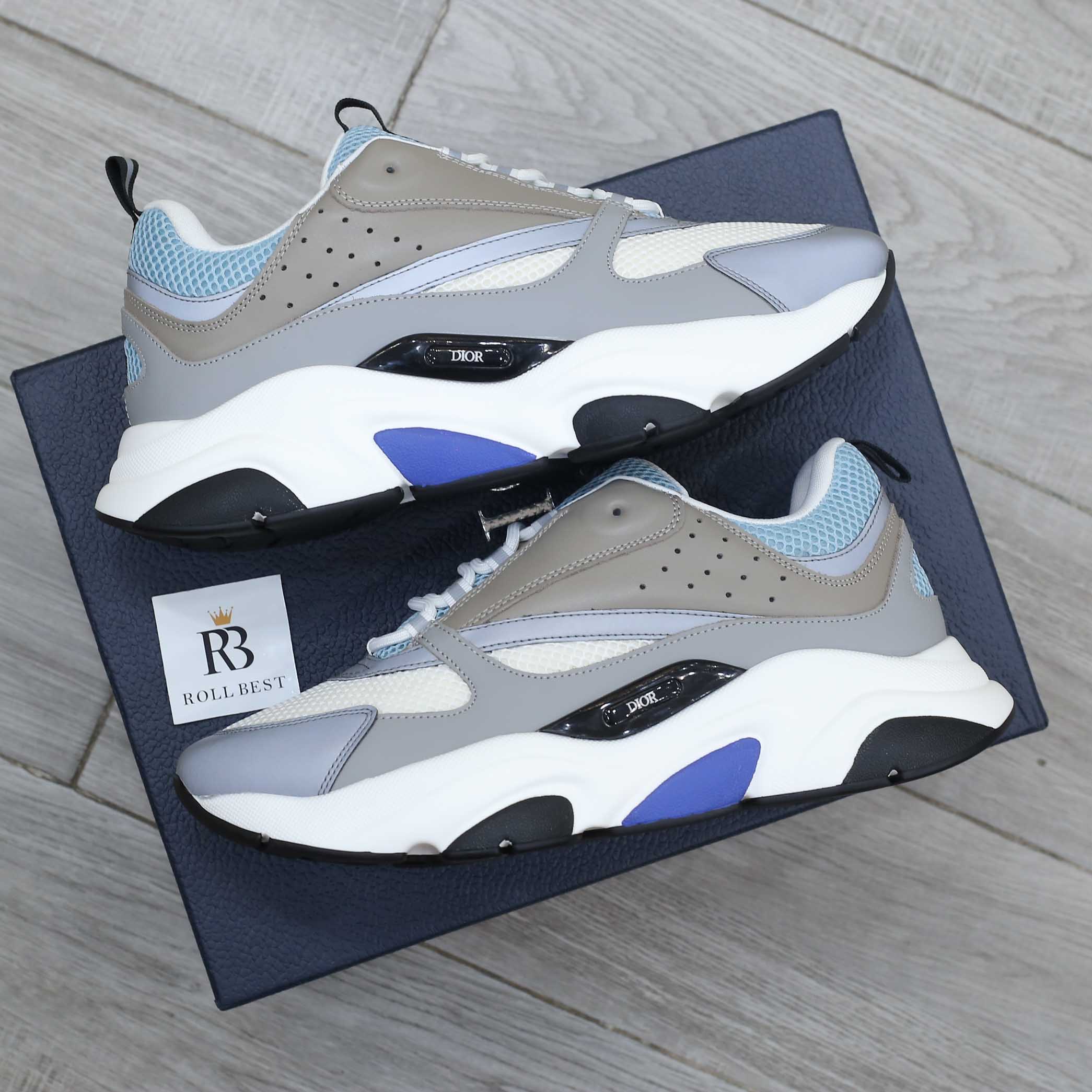 Giày Dior B22 'White Blue' Best Quality