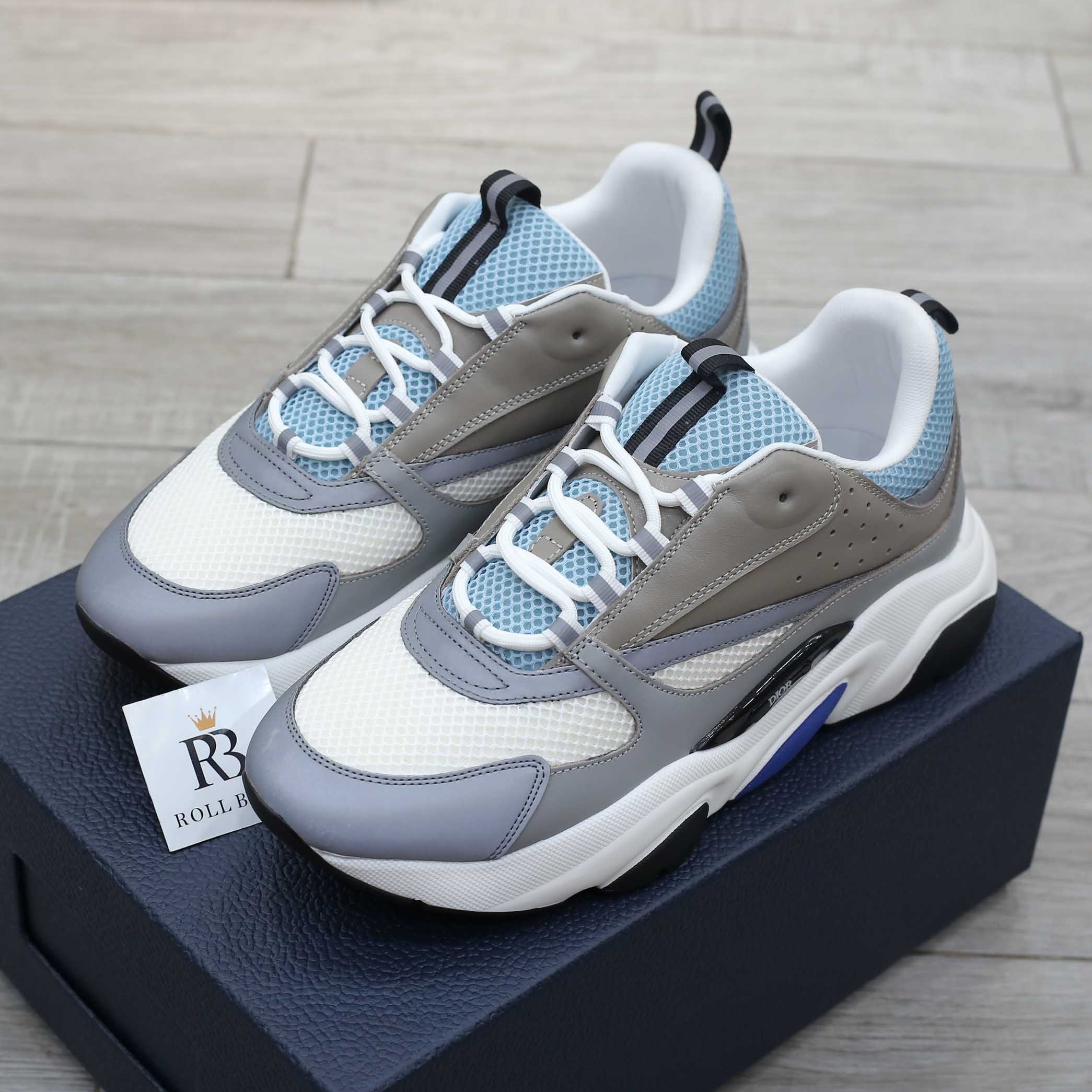 Giày Dior B22 'White Blue' Best Quality