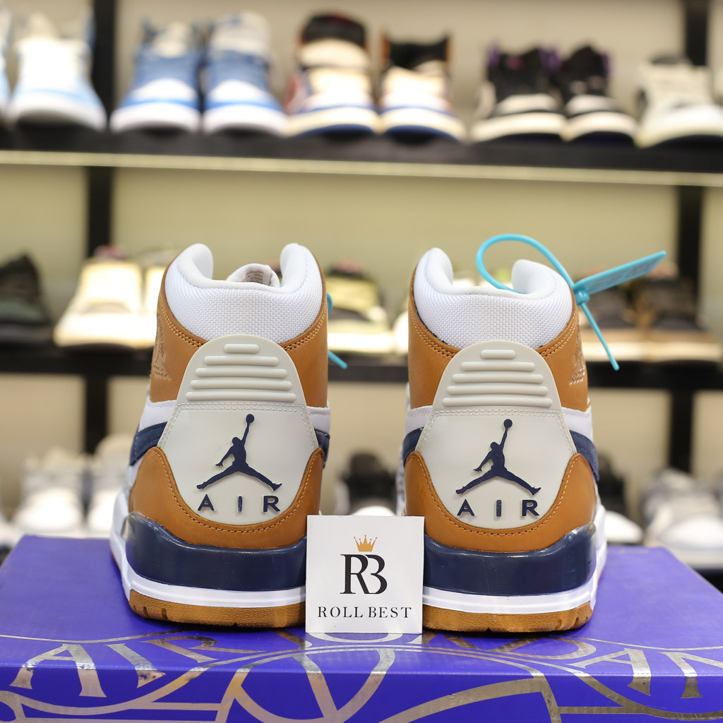 Giày Just Don x Jordan Legacy 312 Medicine Ball Real