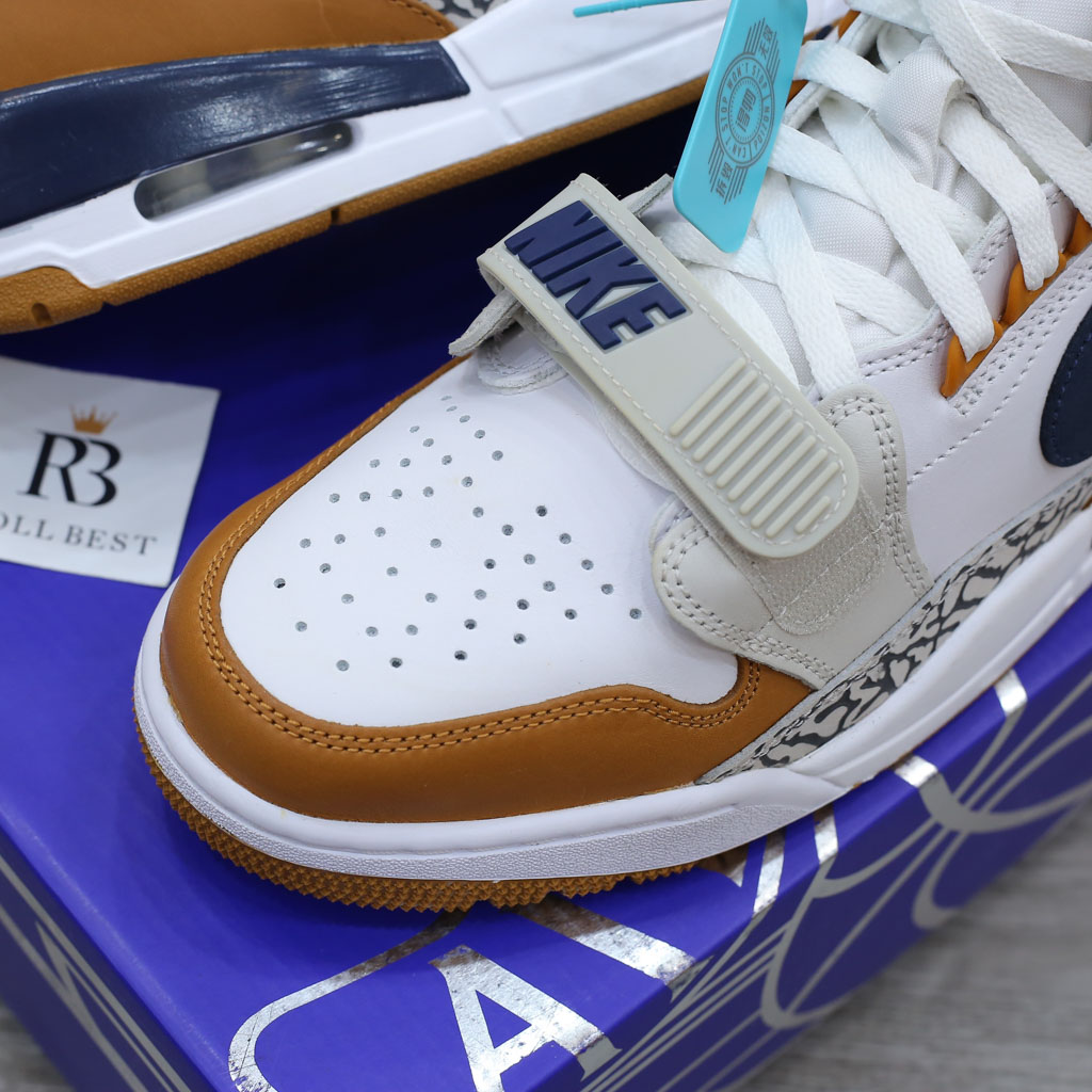 Giày Just Don x Jordan Legacy 312 Medicine Ball Real