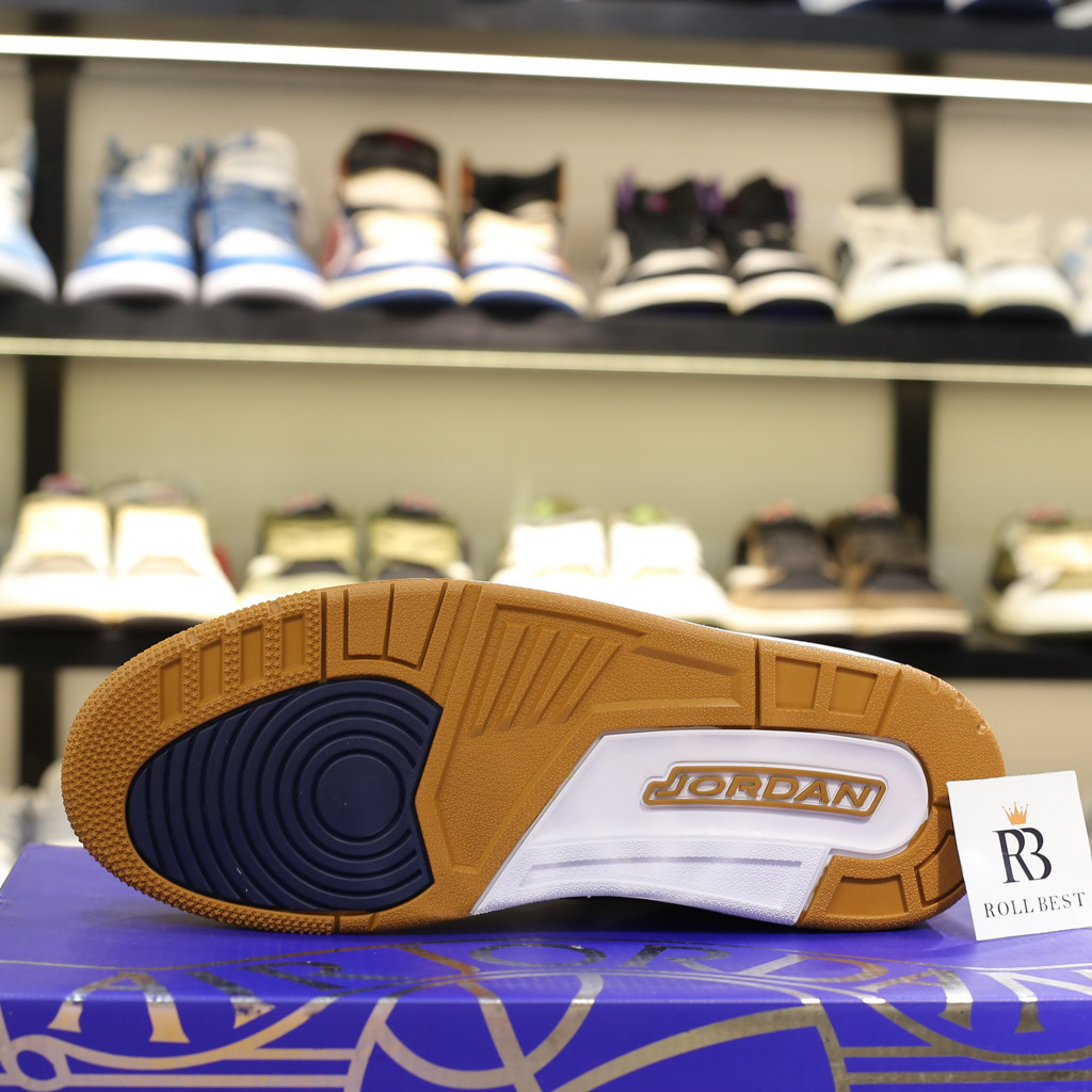 Giày Just Don x Jordan Legacy 312 Medicine Ball Real