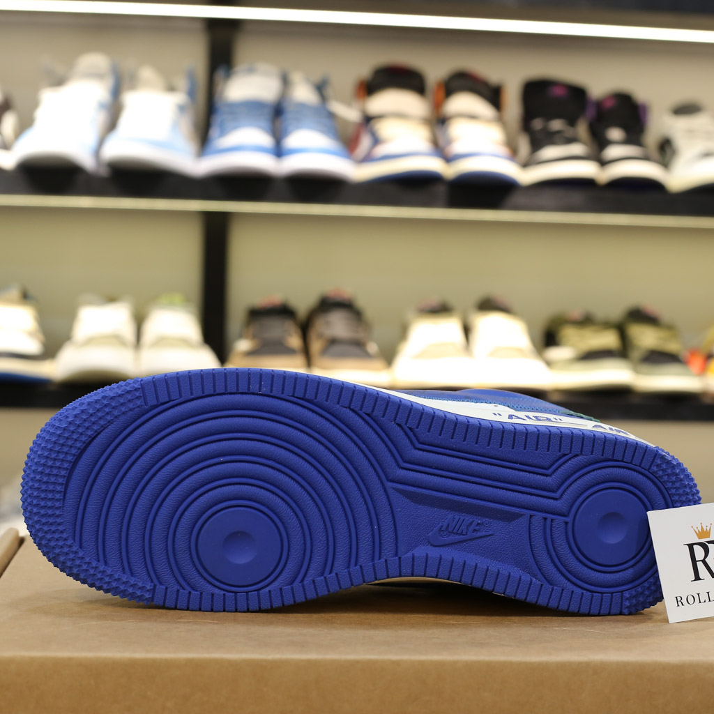 Giày Louis Vuitton Nike Air Force 1 Low By Virgil Abloh White Royal Best Quality