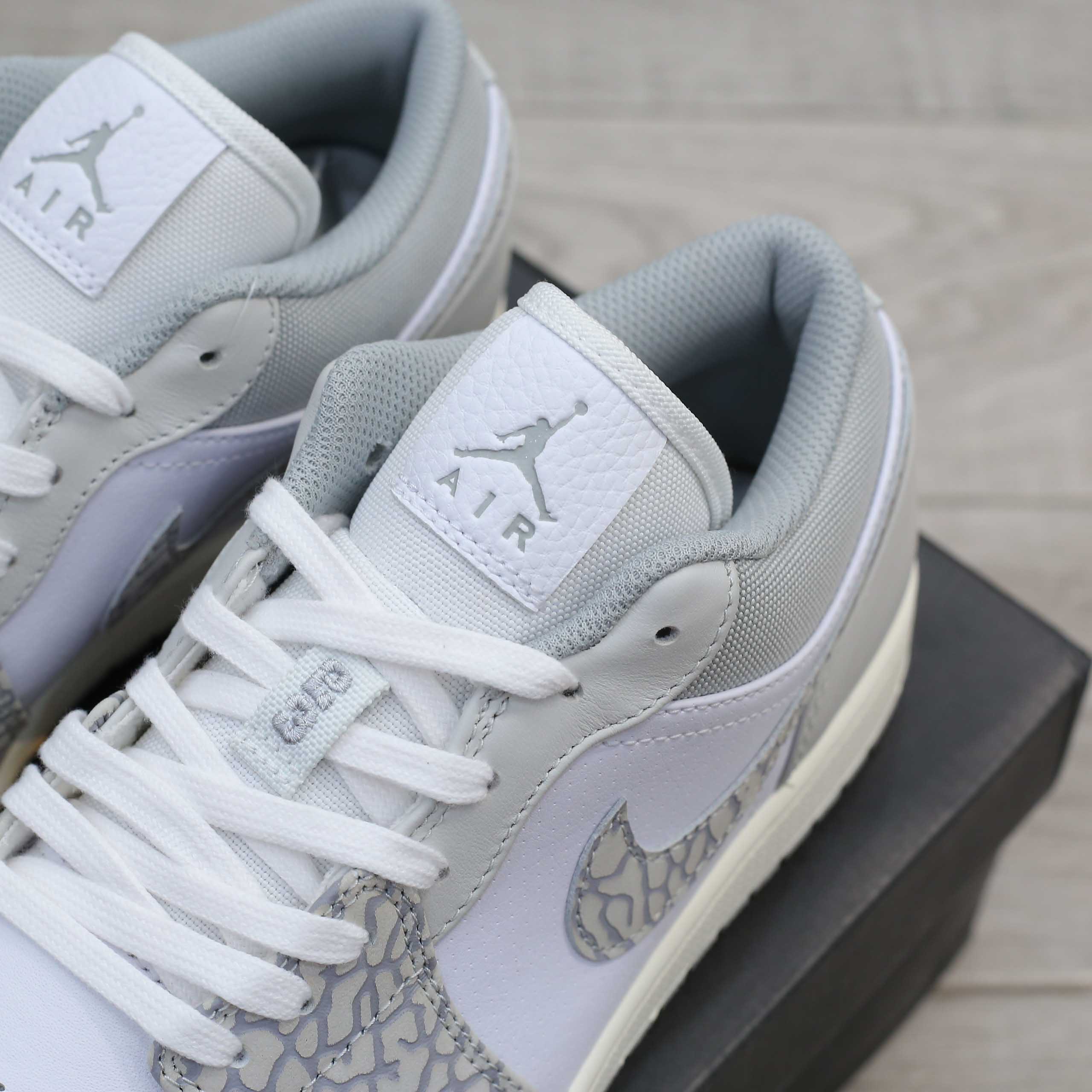 Giày Nike Air Jordan 1 Low Premium ‘Elephant Print’ Best Quality
