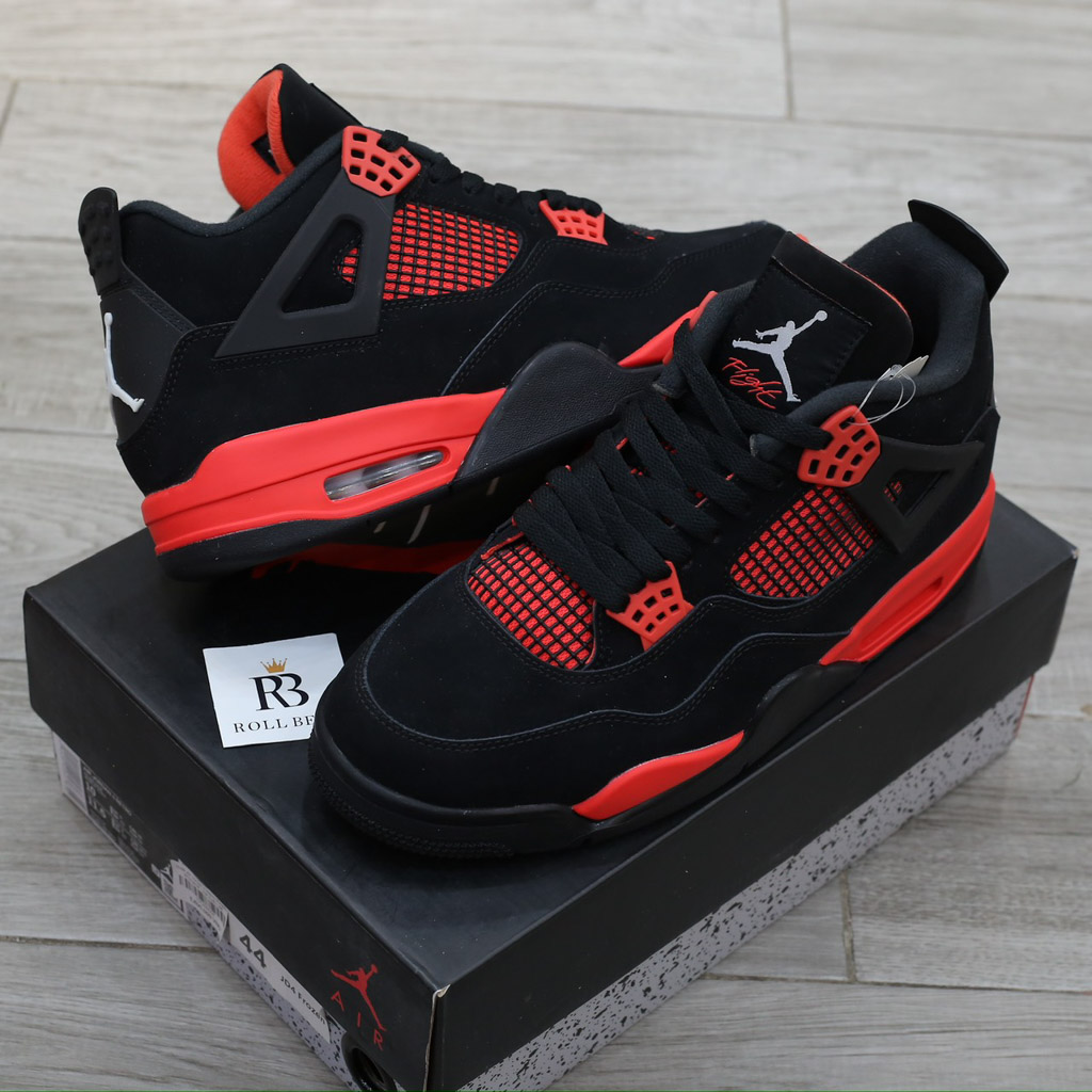 Giày Nike Air Jordan 4 ‘Red Thunder’ Best Quality