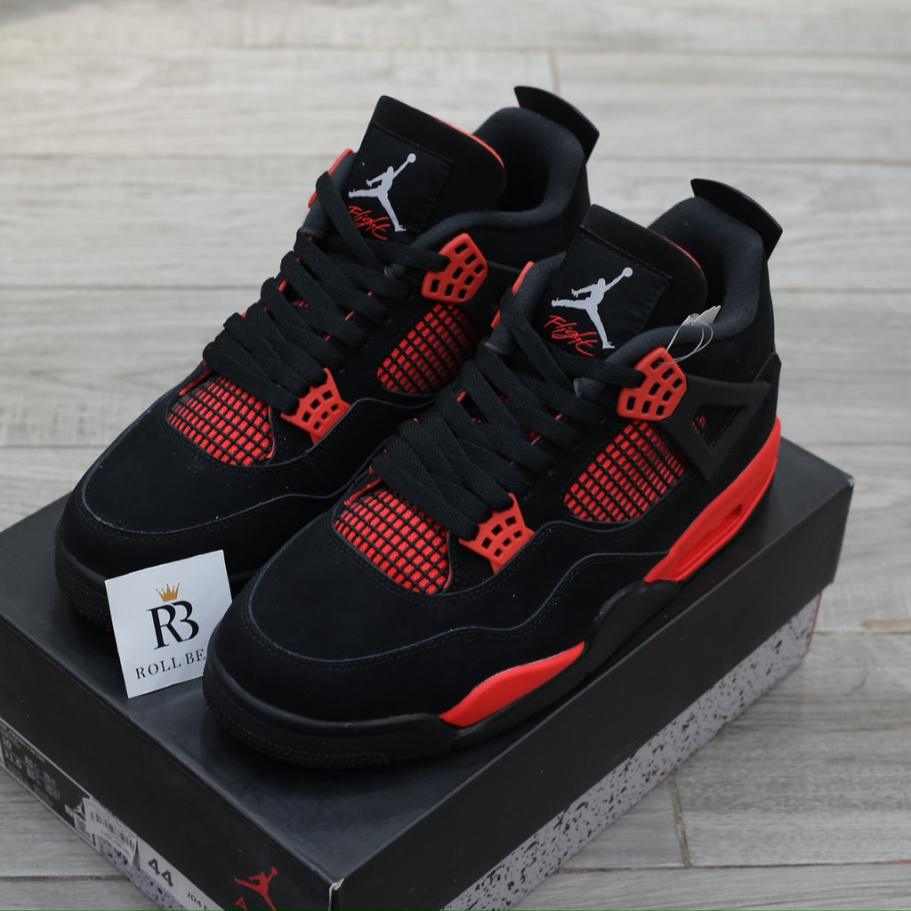 Giày Nike Air Jordan 4 ‘Red Thunder’ Best Quality