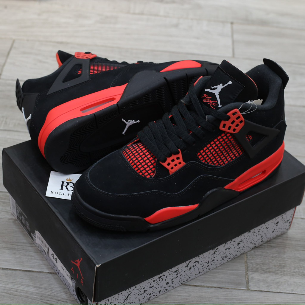 Giày Nike Air Jordan 4 ‘Red Thunder’ Best Quality
