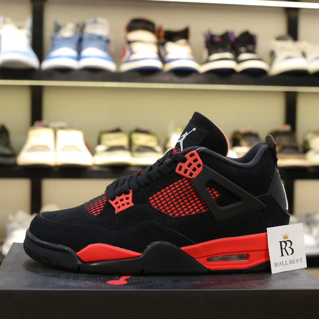 Giày Nike Air Jordan 4 ‘Red Thunder’ Best Quality