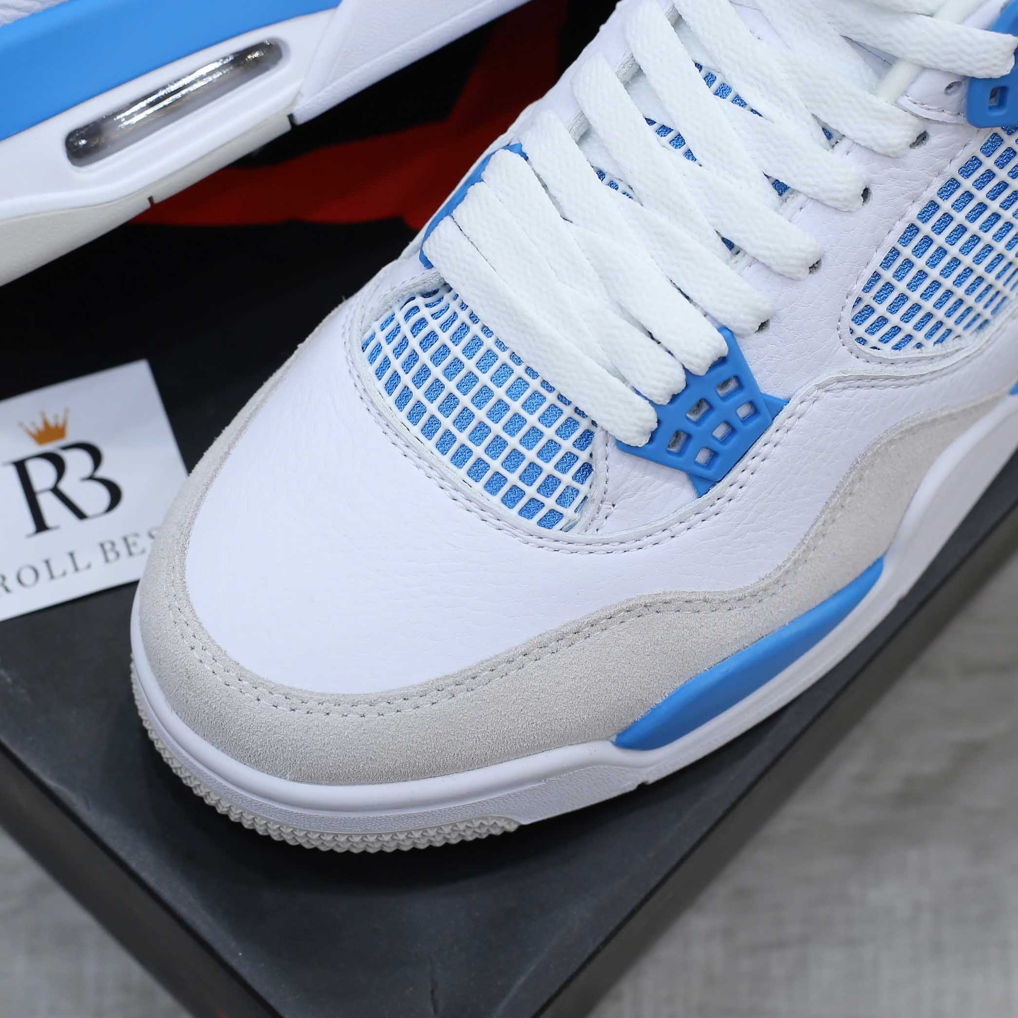 Giày Nike Air Jordan 4 Retro ‘Military Blue’ Best Quality