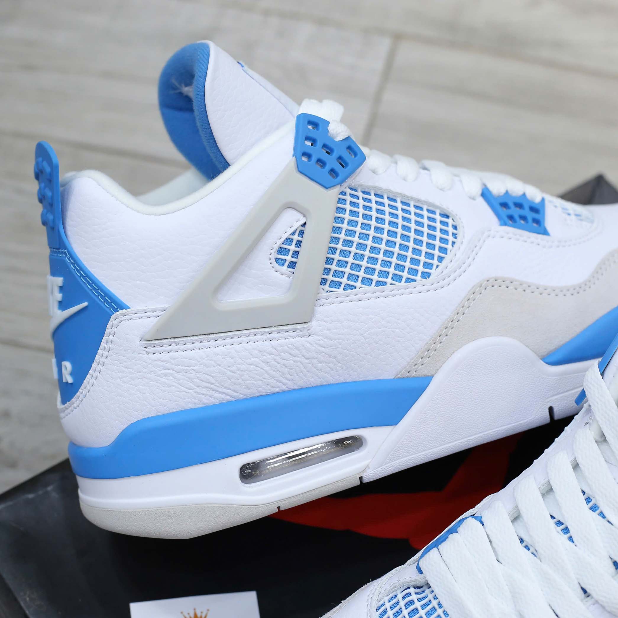 Giày Nike Air Jordan 4 Retro ‘Military Blue’ Best Quality