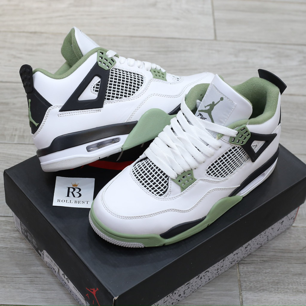 Giày Nike Air Jordan 4 Retro ‘Seafoam’ Best Quality