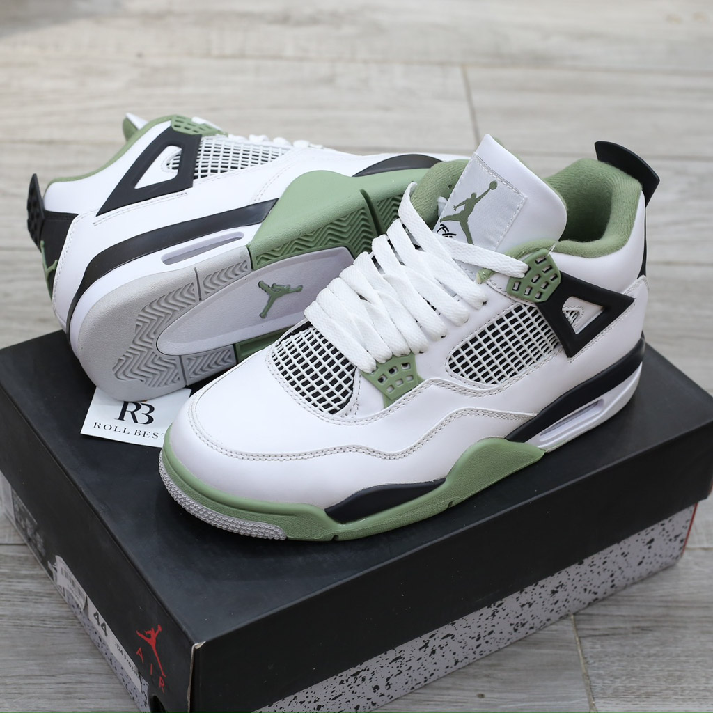 Giày Nike Air Jordan 4 Retro ‘Seafoam’ Best Quality