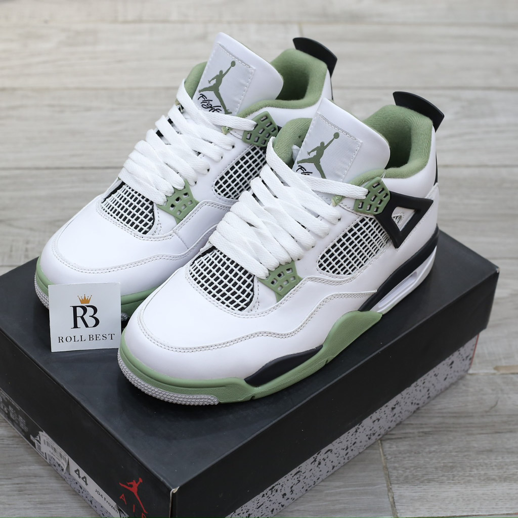 Giày Nike Air Jordan 4 Retro ‘Seafoam’ Best Quality
