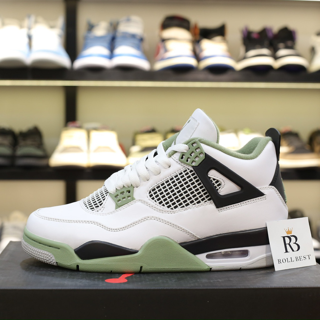Giày Nike Air Jordan 4 Retro ‘Seafoam’ Best Quality