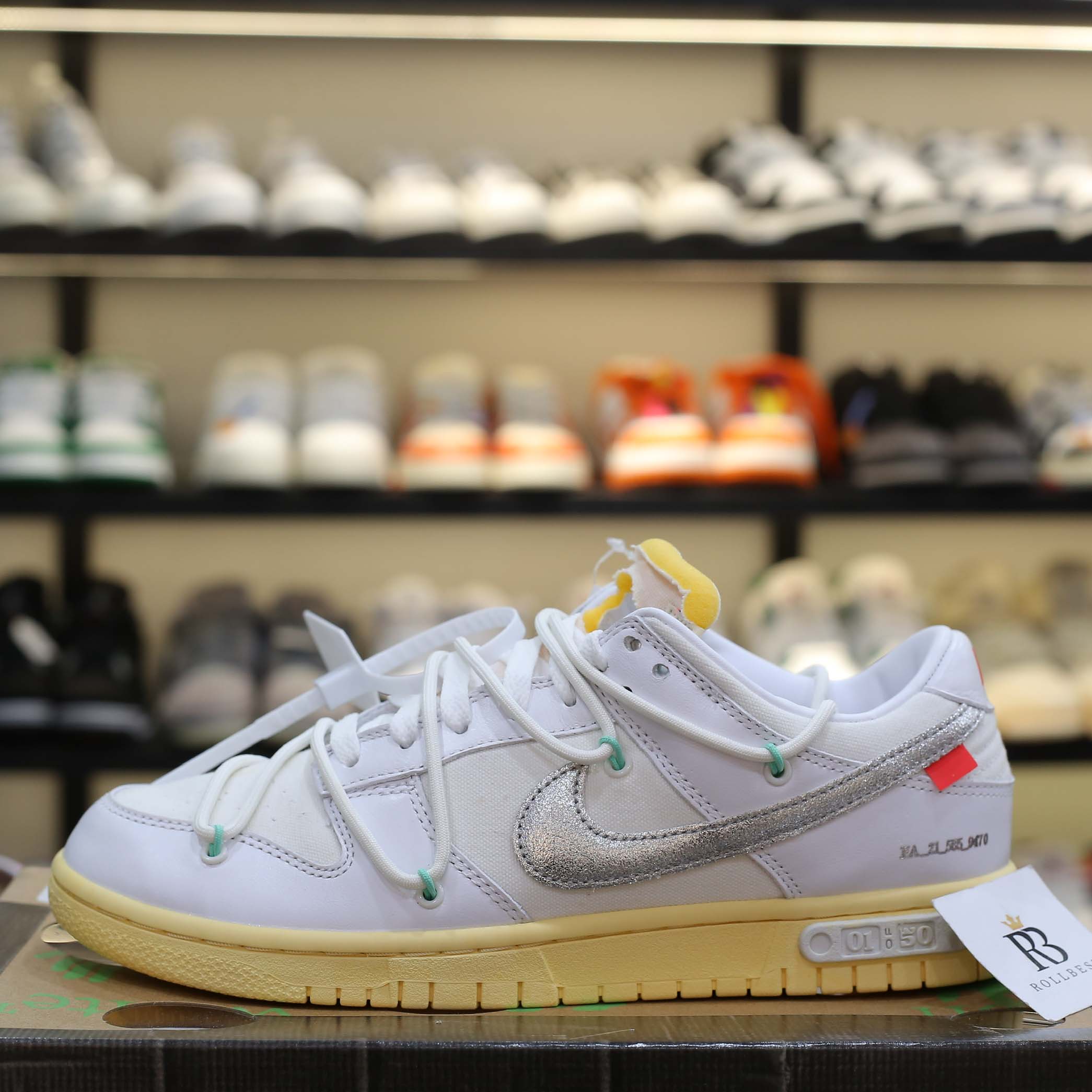 Giày Nike Off-White x Dunk Low ‘Lot 01 Of 50’ Best Quality