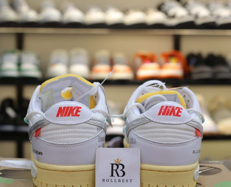 Giày Nike Off-White x Dunk Low ‘Lot 01 Of 50’ Best Quality
