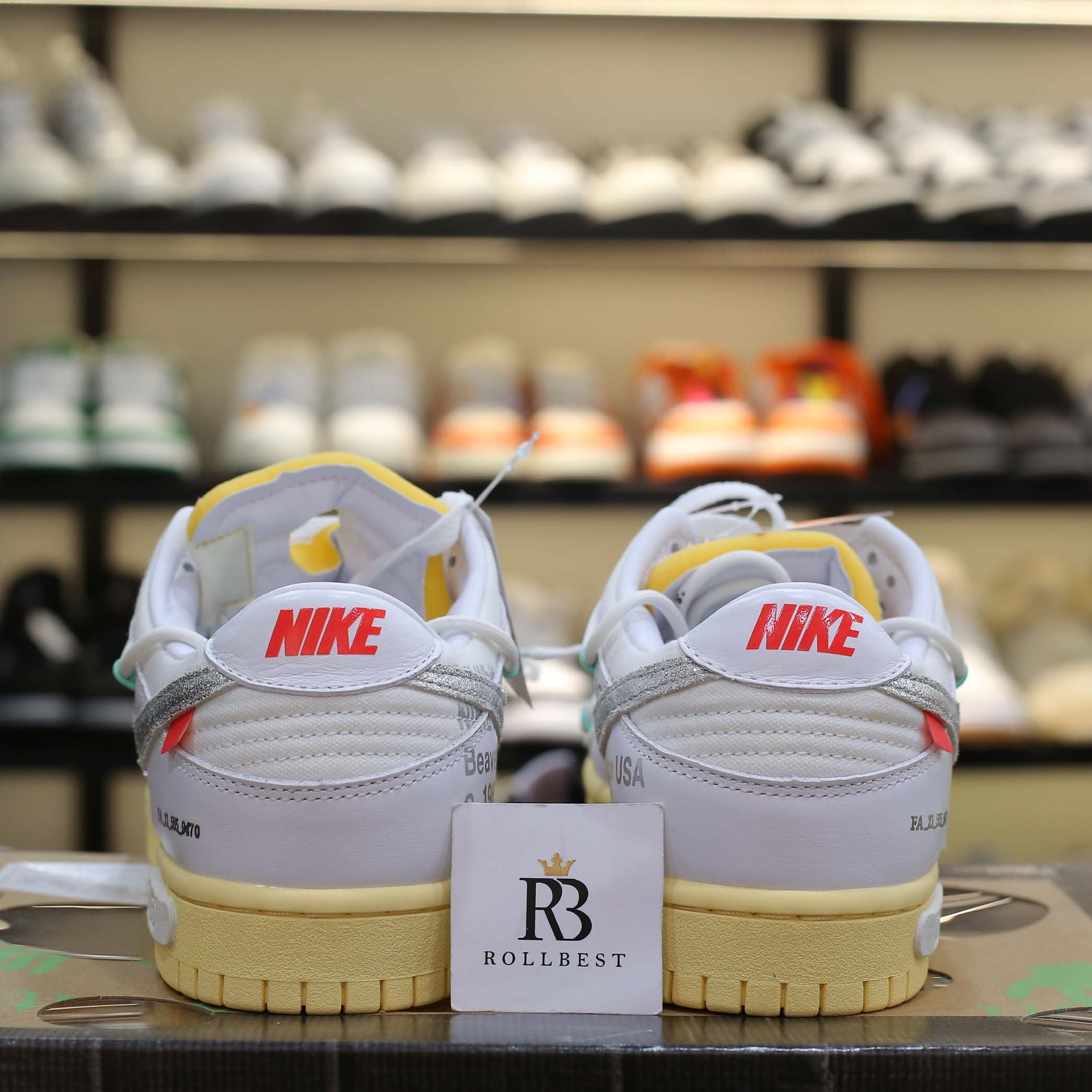 Giày Nike Off-White x Dunk Low ‘Lot 01 Of 50’ Best Quality