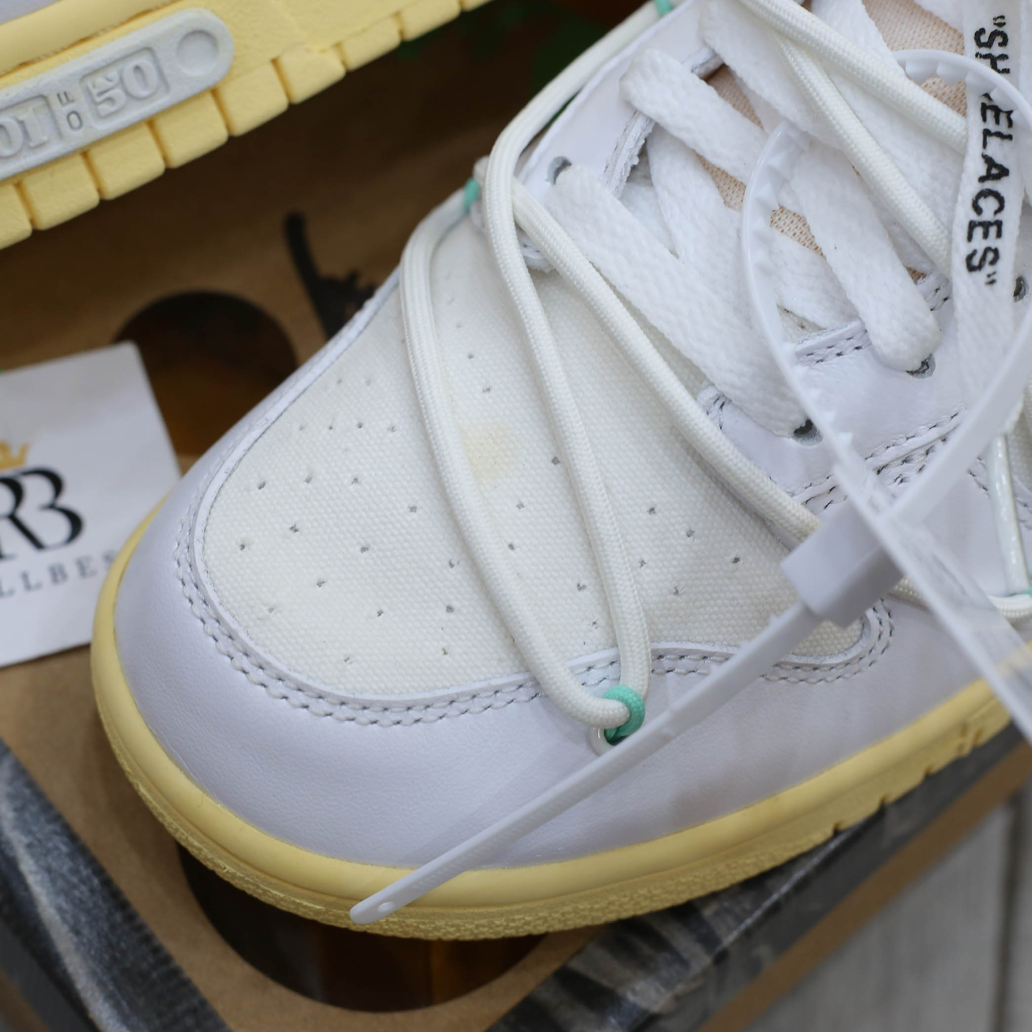 Giày Nike Off-White x Dunk Low ‘Lot 01 Of 50’ Best Quality