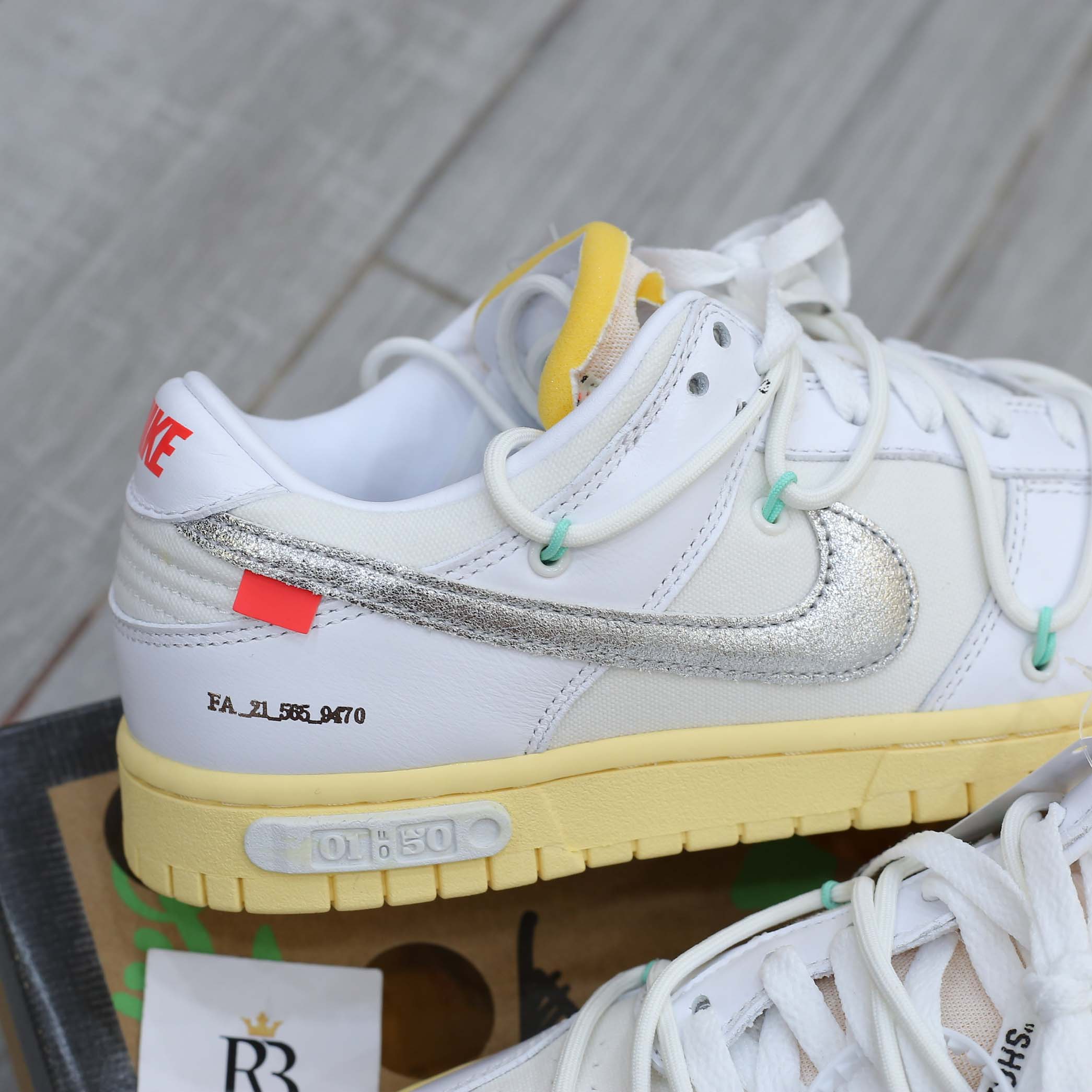 Giày Nike Off-White x Dunk Low ‘Lot 01 Of 50’ Best Quality