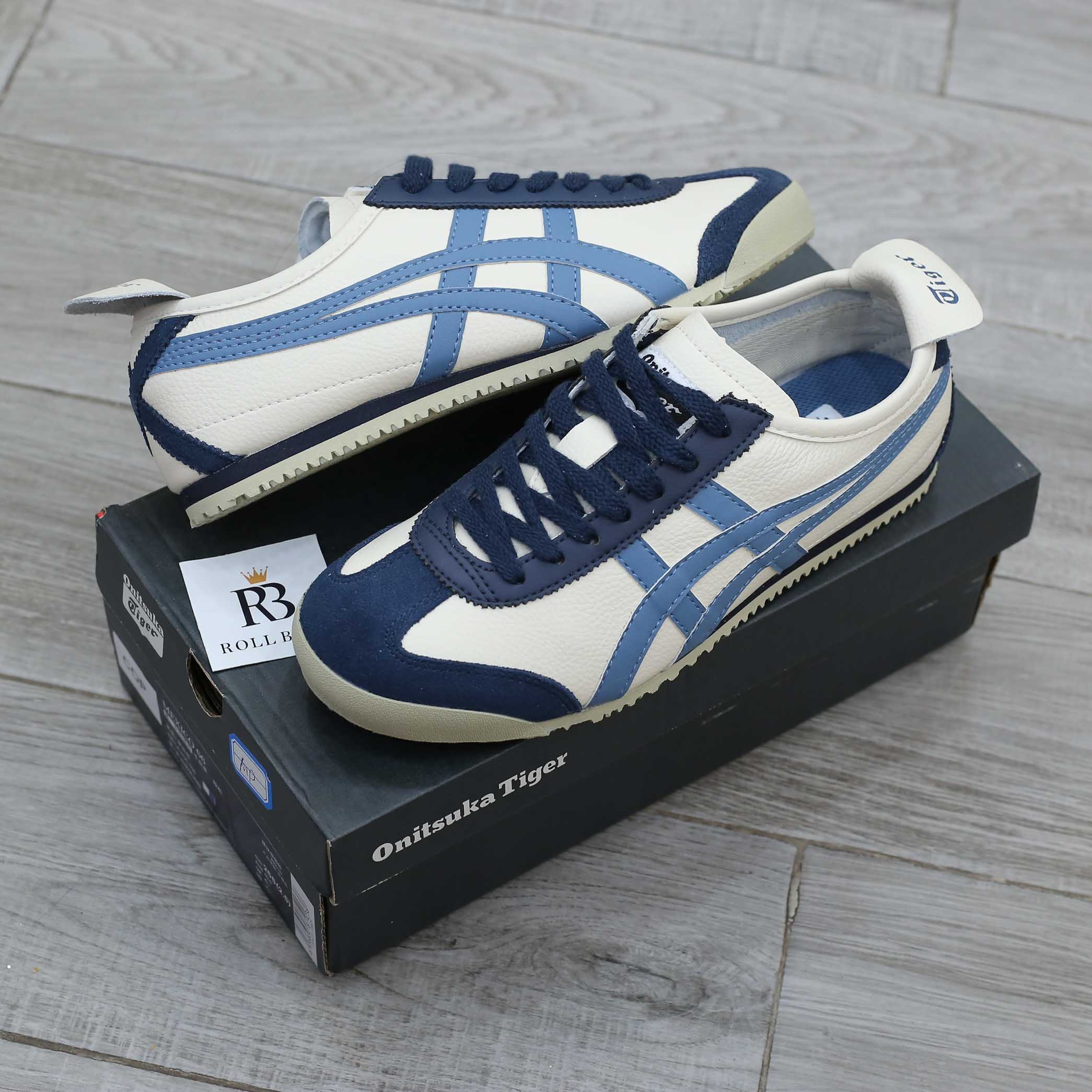 Giày Onitsuka Tiger Mexico 66 CreamGrey Floss Best Quality