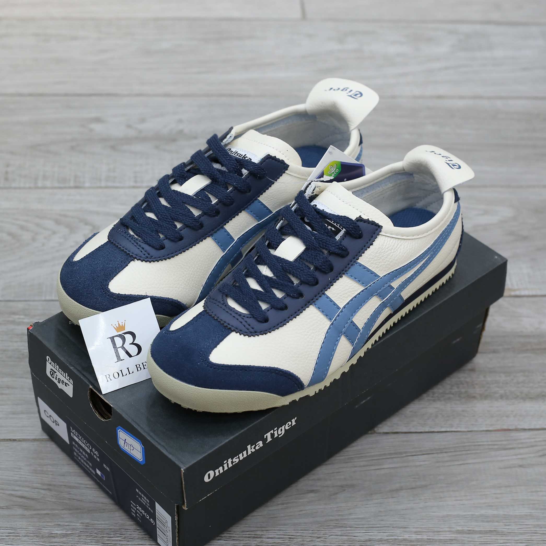 Giày Onitsuka Tiger Mexico 66 CreamGrey Floss Best Quality