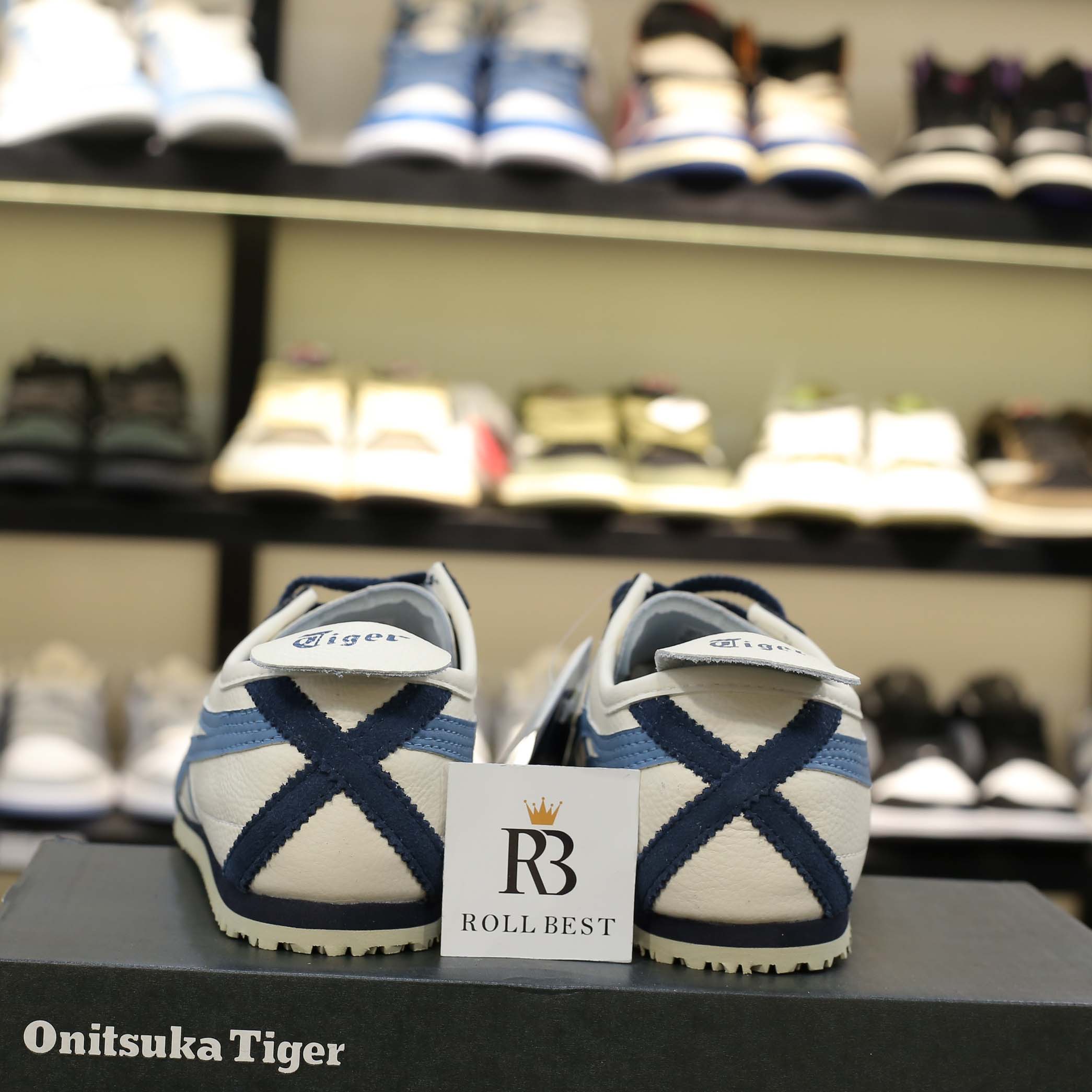 Giày Onitsuka Tiger Mexico 66 CreamGrey Floss Best Quality