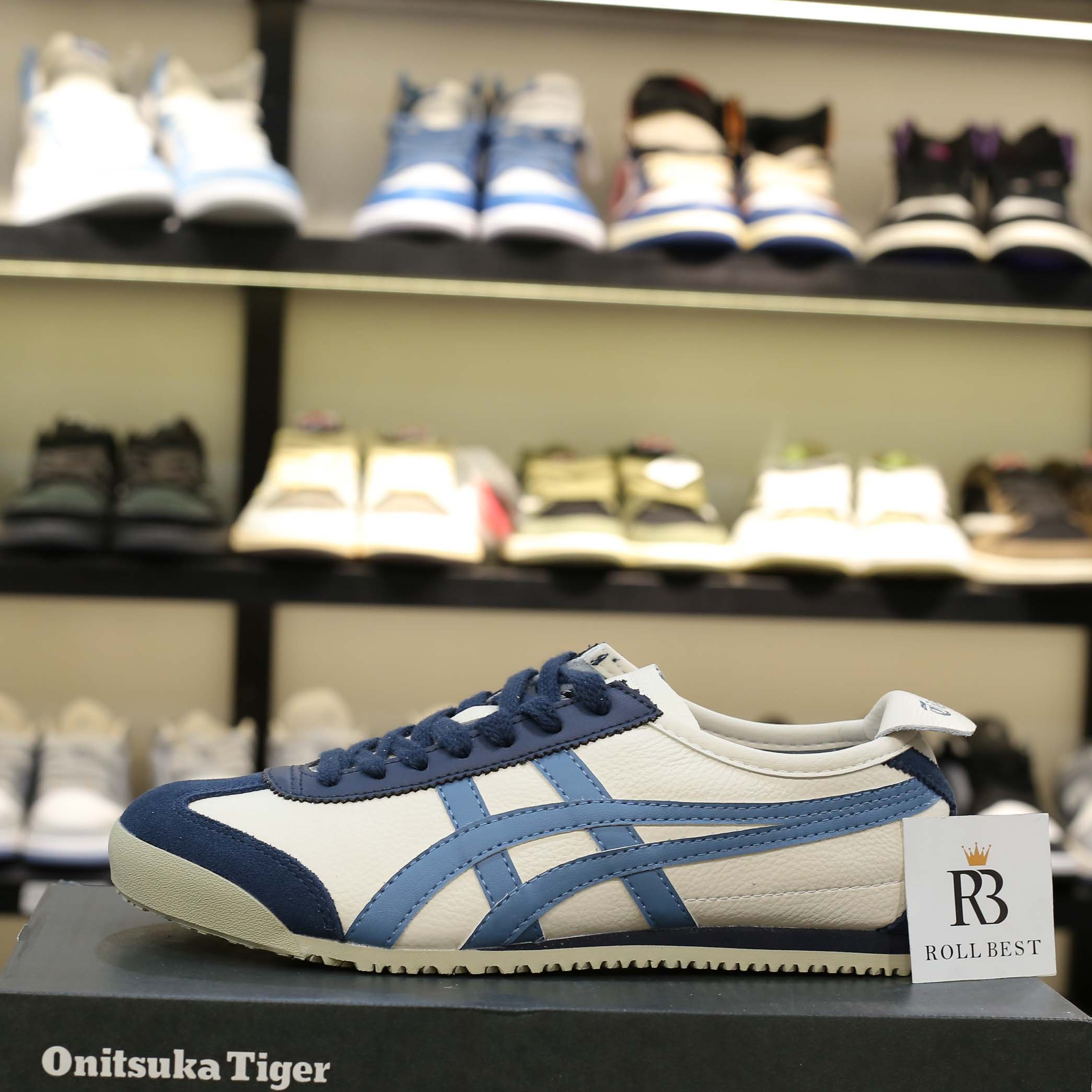 Giày Onitsuka Tiger Mexico 66 CreamGrey Floss Best Quality