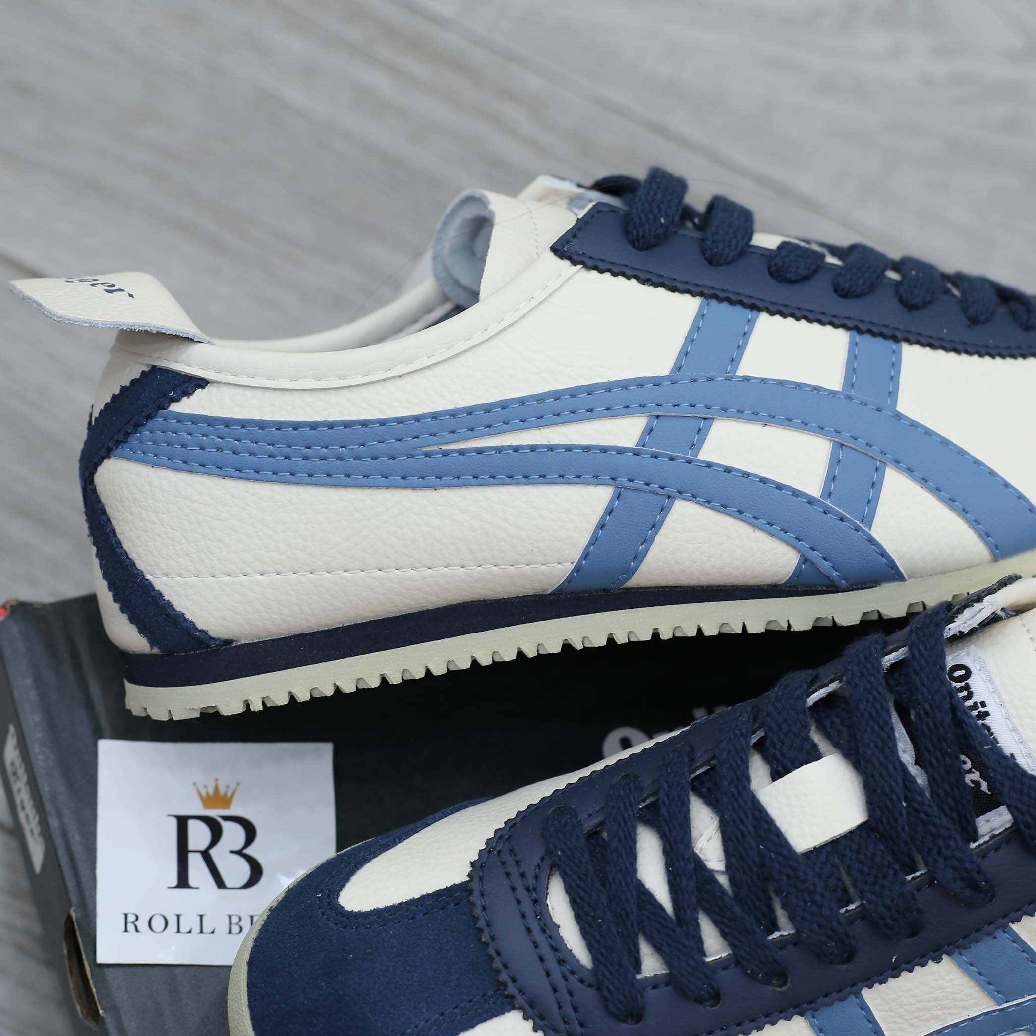 Giày Onitsuka Tiger Mexico 66 CreamGrey Floss Best Quality