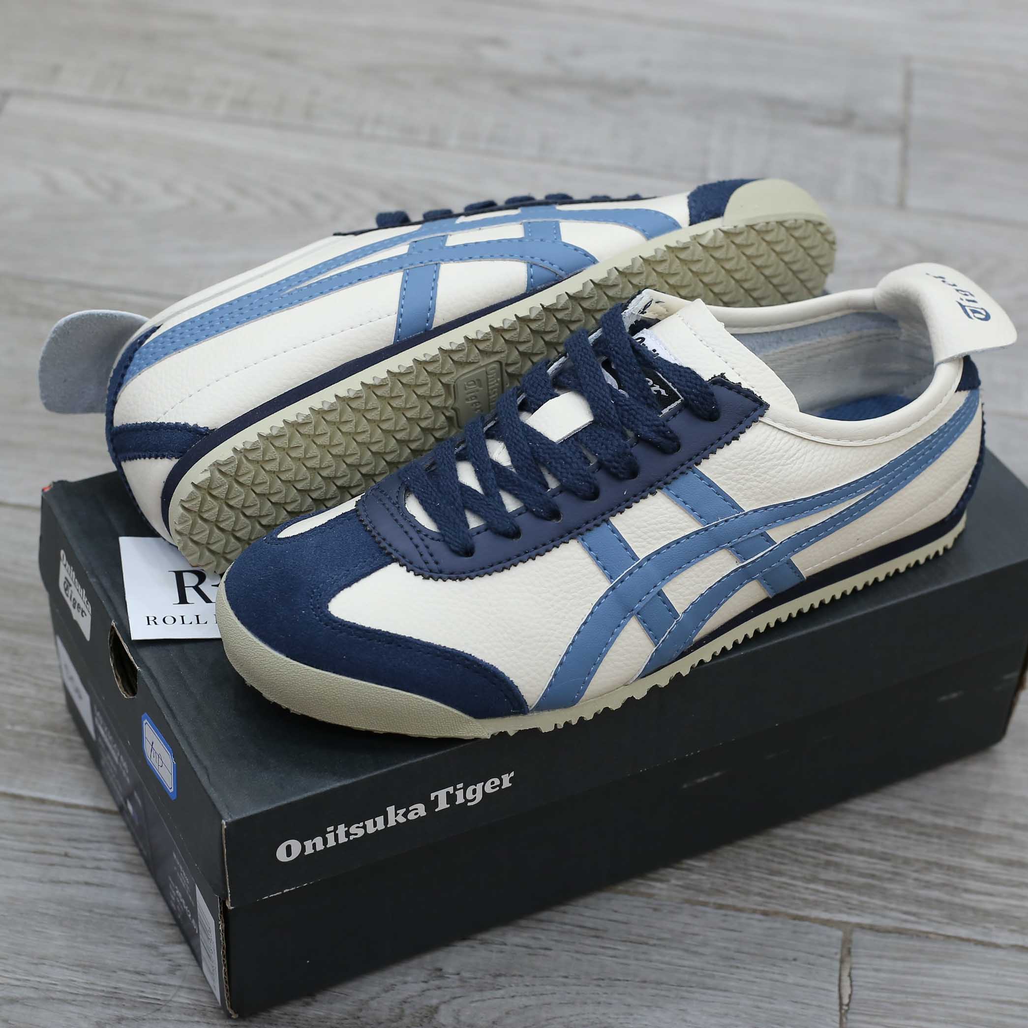Giày Onitsuka Tiger Mexico 66 CreamGrey Floss Best Quality