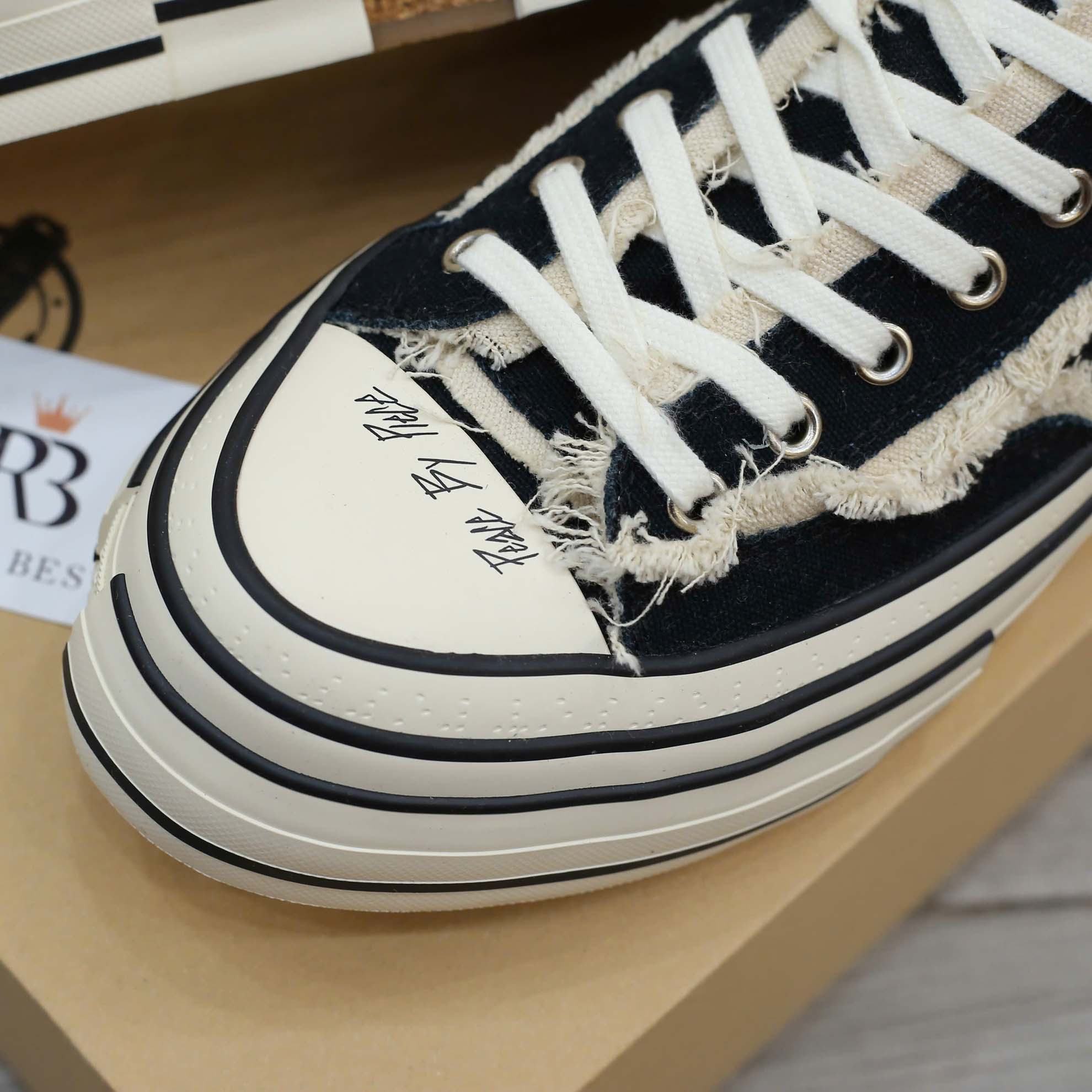 Giày Xvessel G.O.P lows black Best Quality