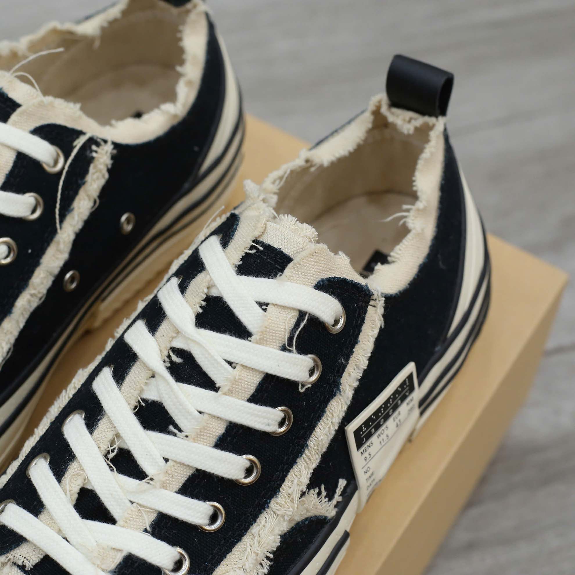 Giày Xvessel G.O.P lows black Best Quality