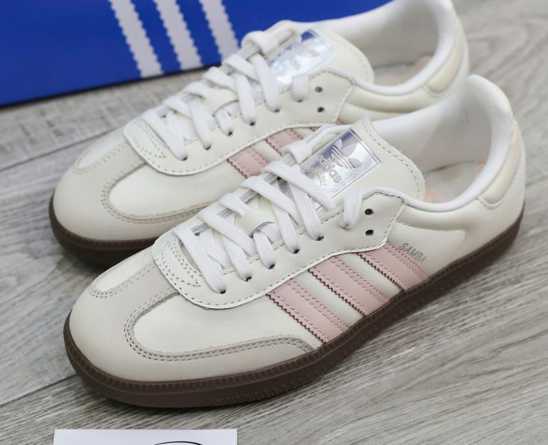 Giày Adidas Samba OG ‘Cloud White Wonder Quartz