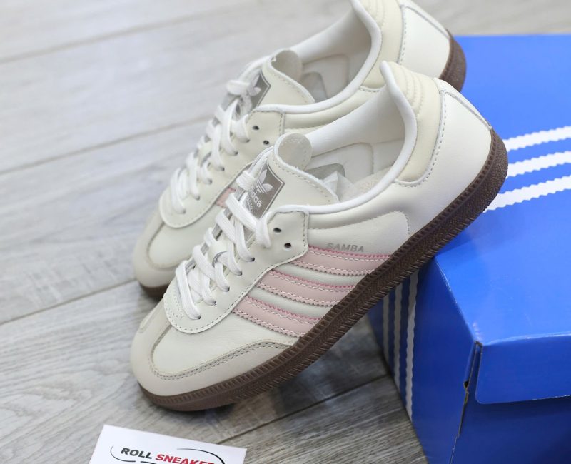 Giày Adidas Samba OG ‘Cloud White Wonder Quartz