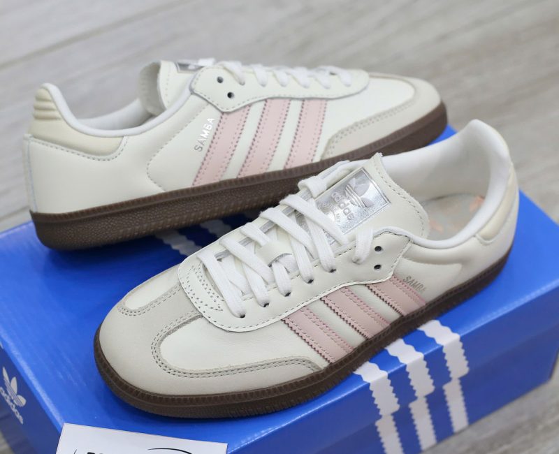 Giày Adidas Samba OG ‘Cloud White Wonder Quartz