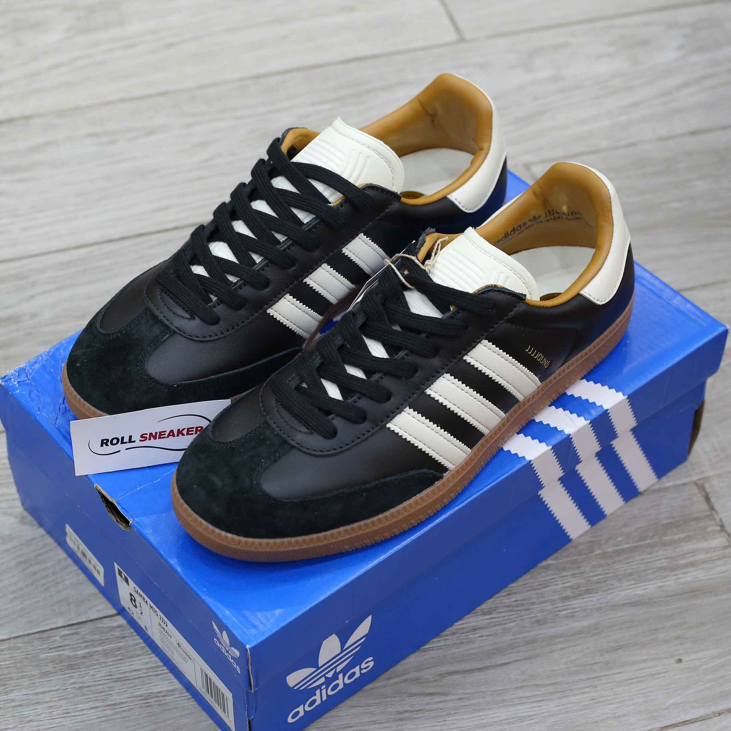 Giày Adidas Samba x JJJJound OG Black Like Auth