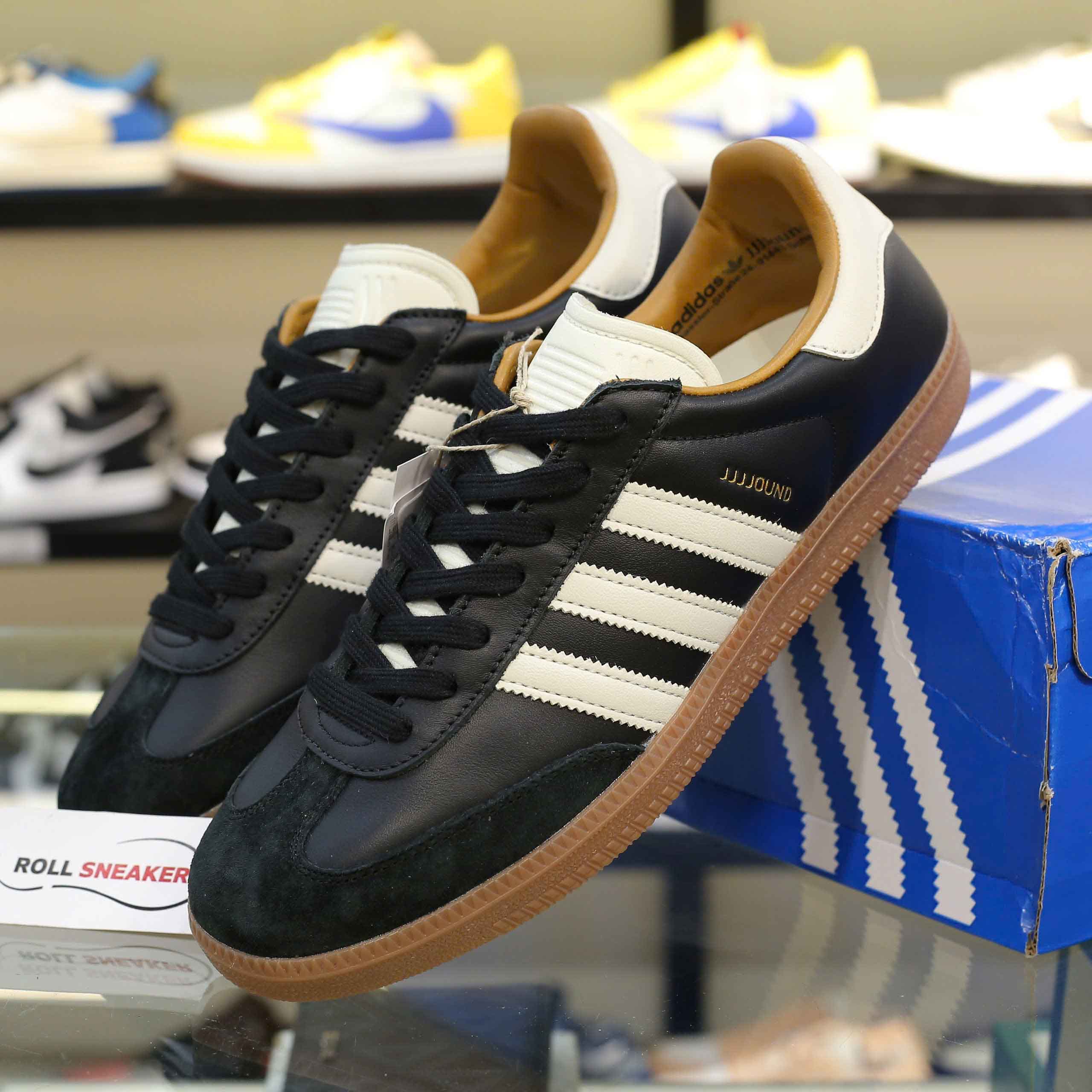 Giày Adidas Samba x JJJJound OG Black Like Auth