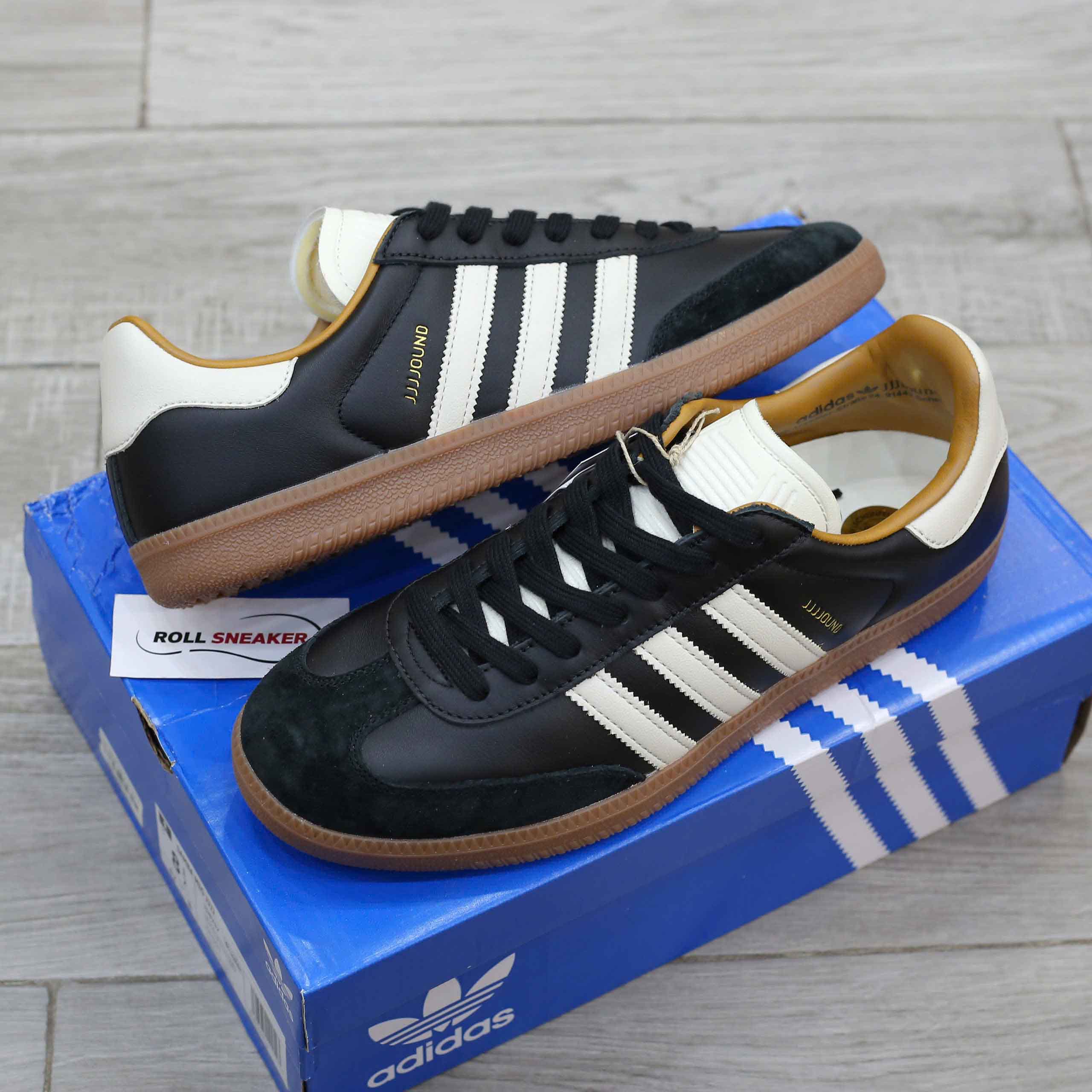 Giày Adidas Samba x JJJJound OG Black Like Auth