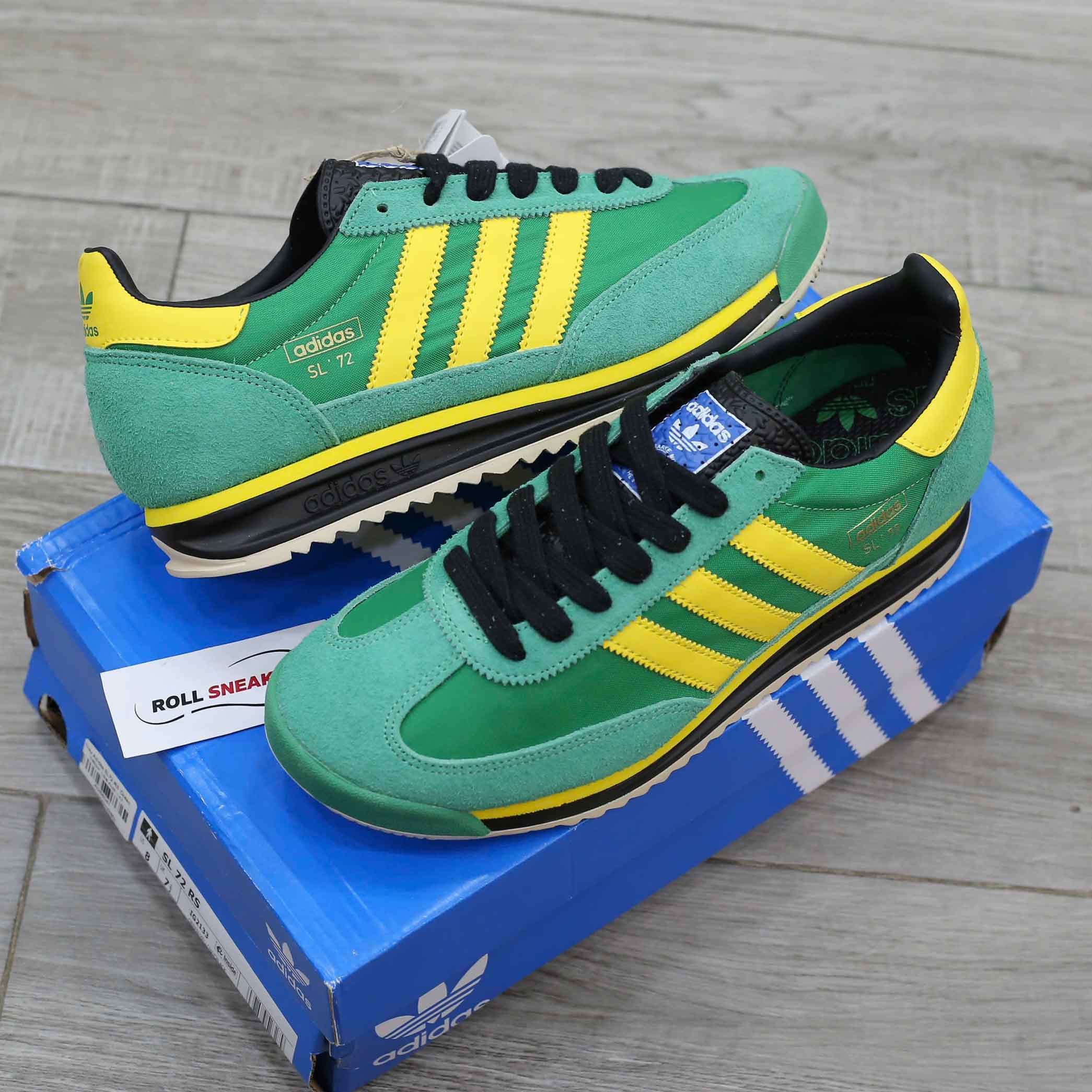Giày Adidas SL72 RS ‘Green Yellow’ IG2133 Like Auth